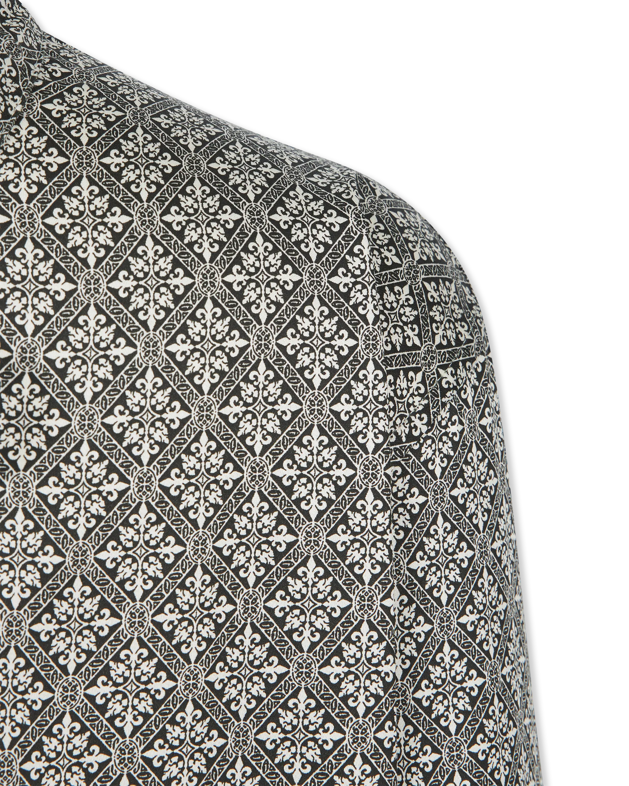 Rodney Foulard Printed Long Sleeve Shirt - DIHSAN