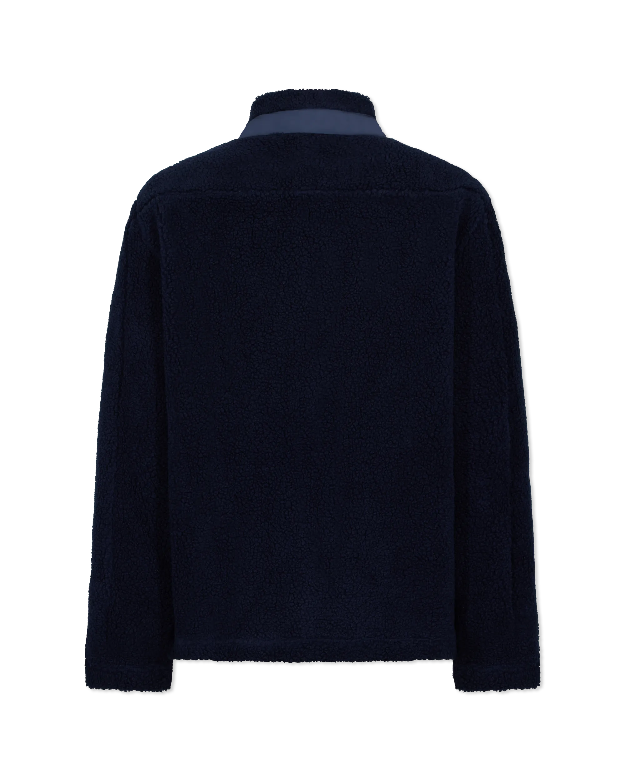 Sherpa Knit Zip-Up Sweatshirt