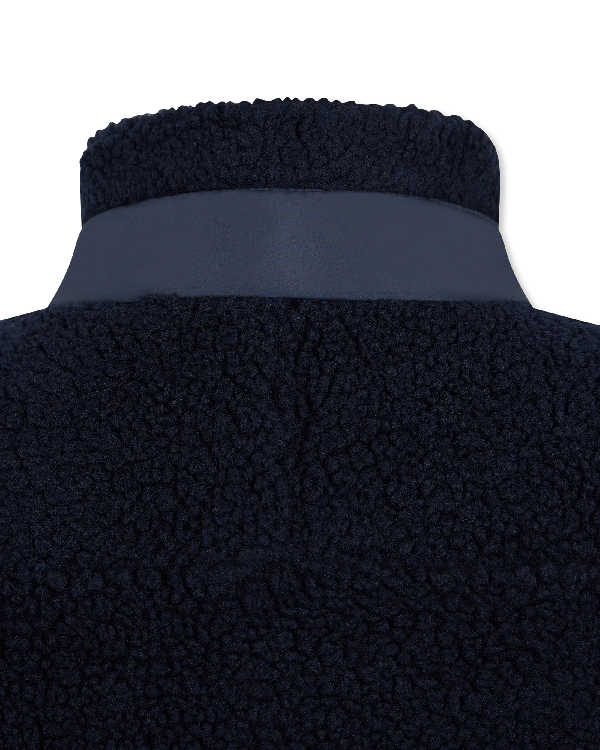 Sherpa Knit Zip-Up Sweatshirt