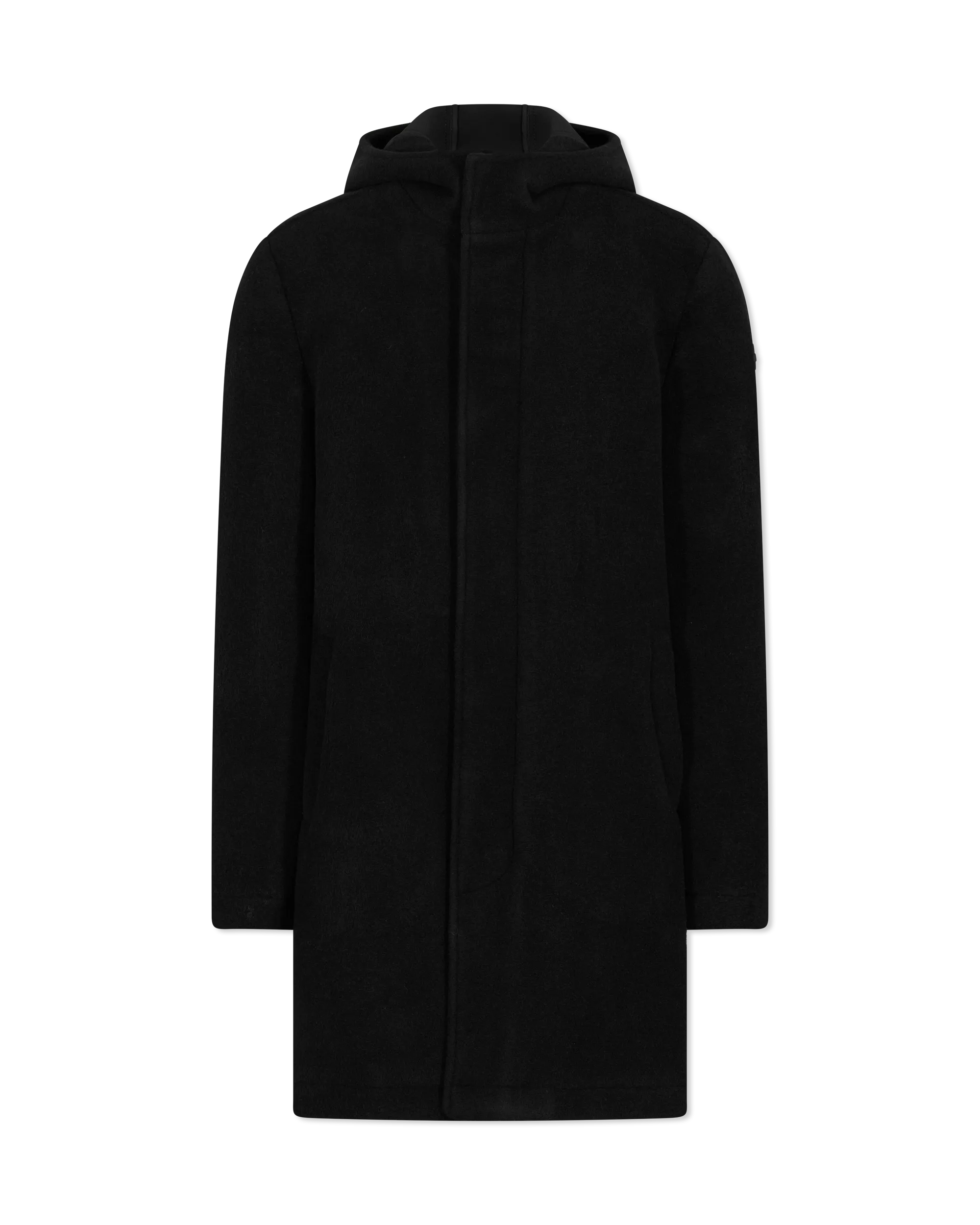 Cohesion Hooded Wool Baize Coat