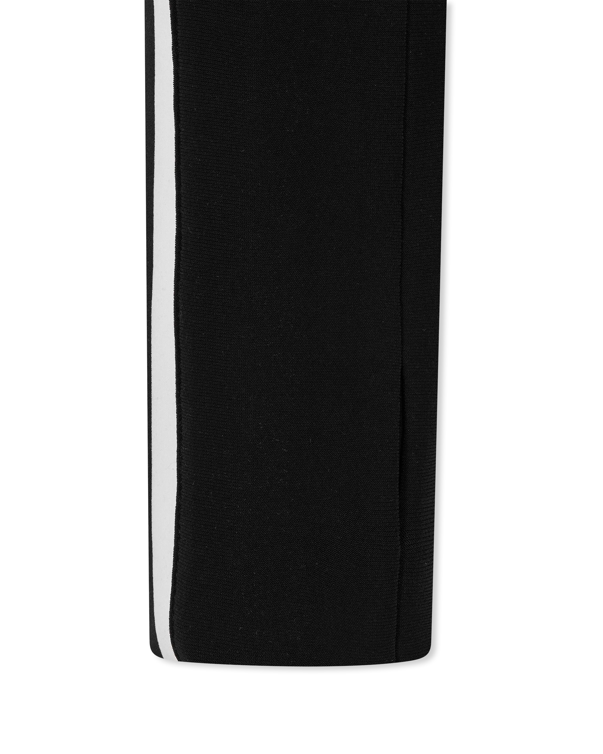 Side Stripe Turtle Neck Zip Up Jacket