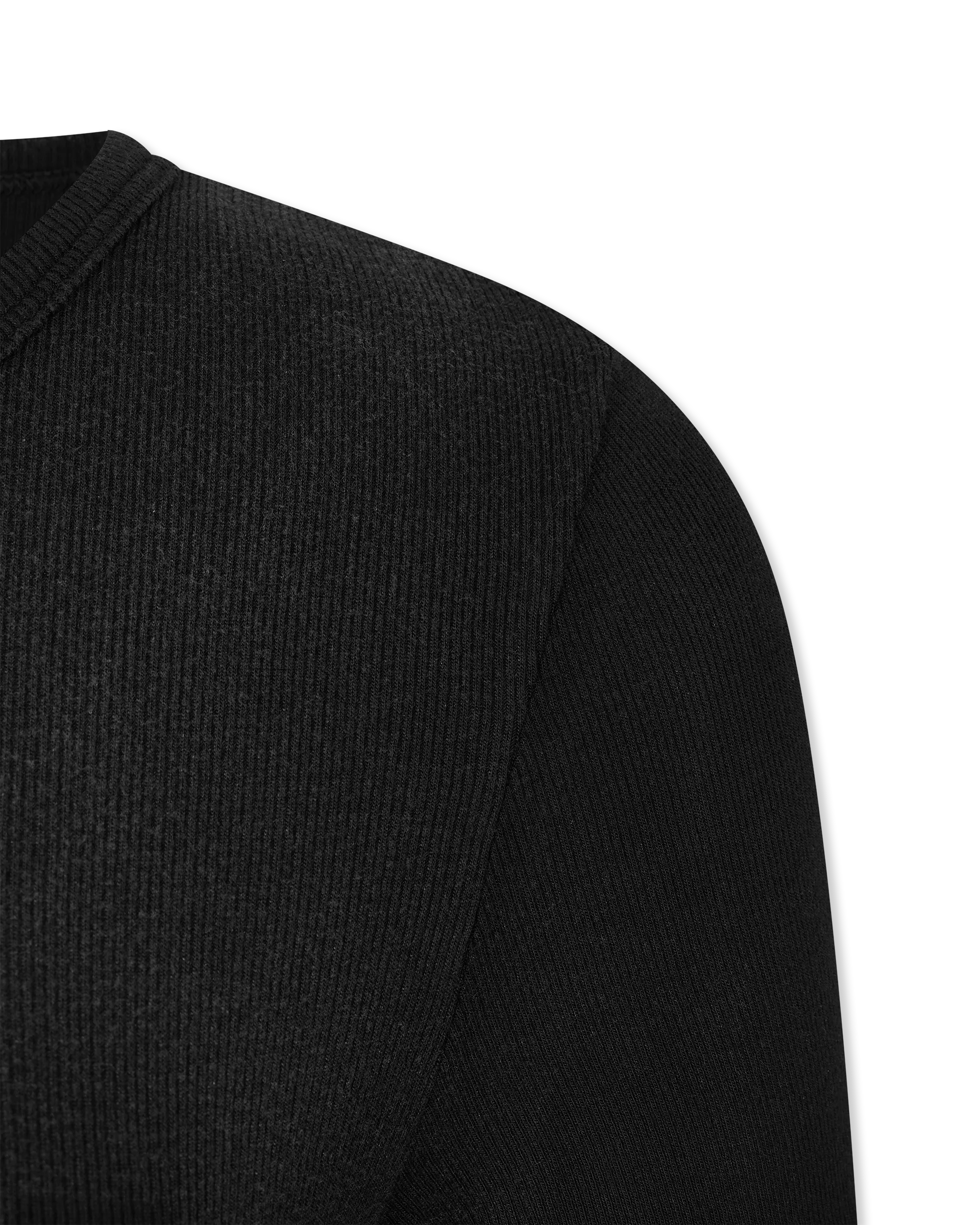 Cropped Rib Baby T-shirt - DIHSAN