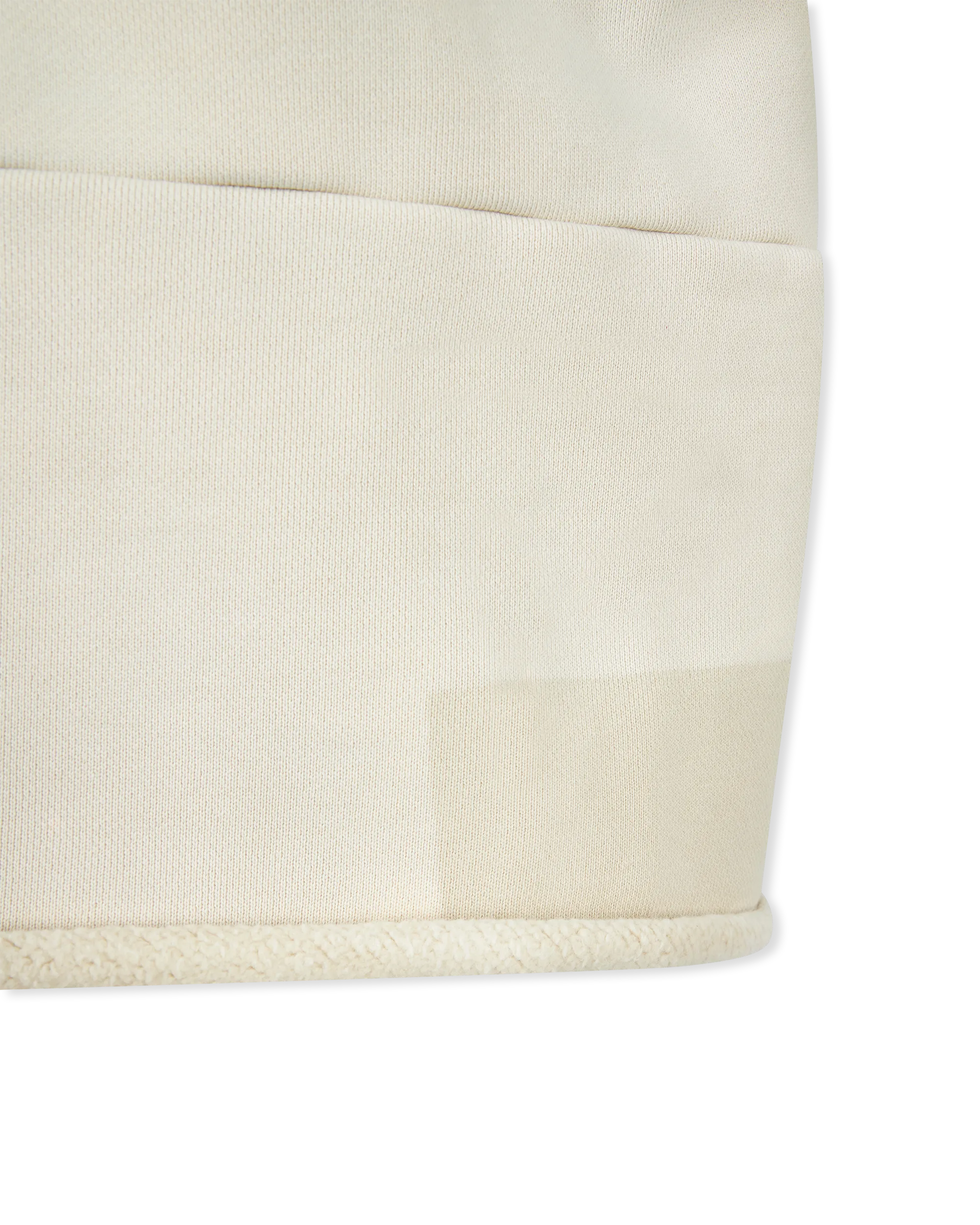 Heavyweight Fleece Raw Hem Hoodie - DIHSAN