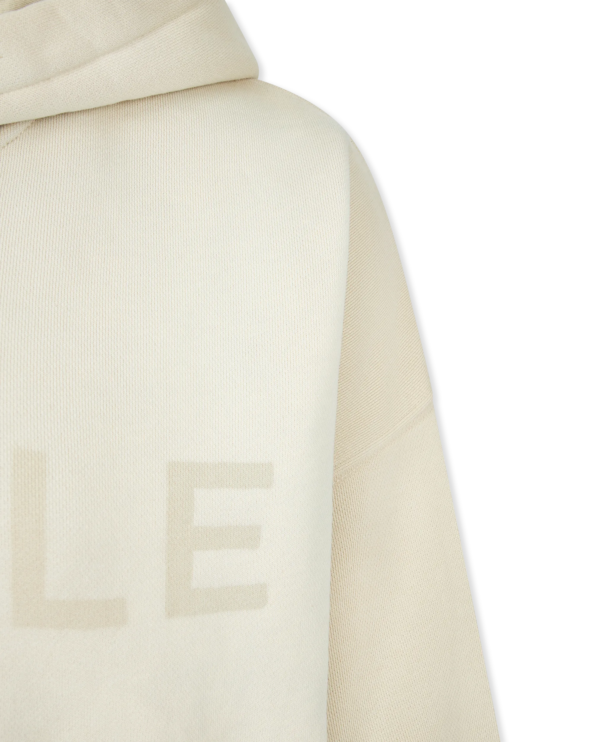 Heavyweight Fleece Raw Hem Hoodie - DIHSAN