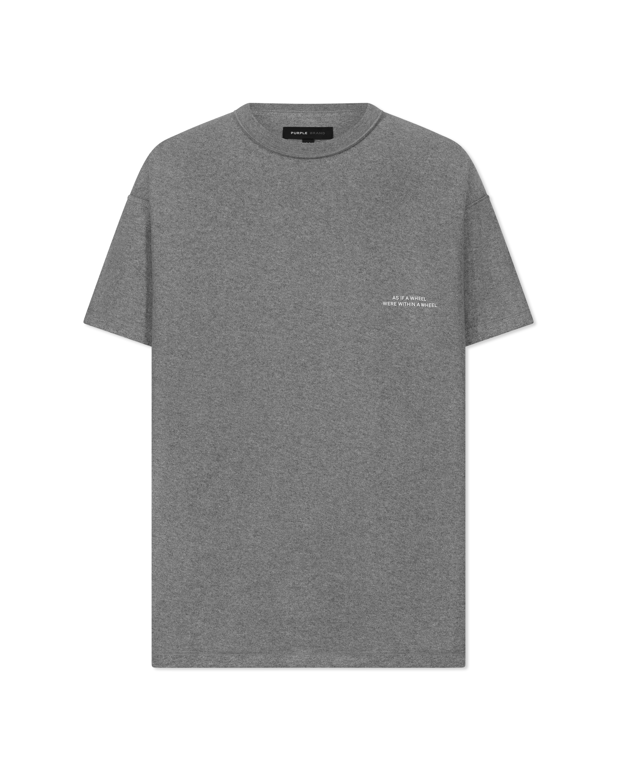 Textured Inside-Out Logo Shirt - DIHSAN