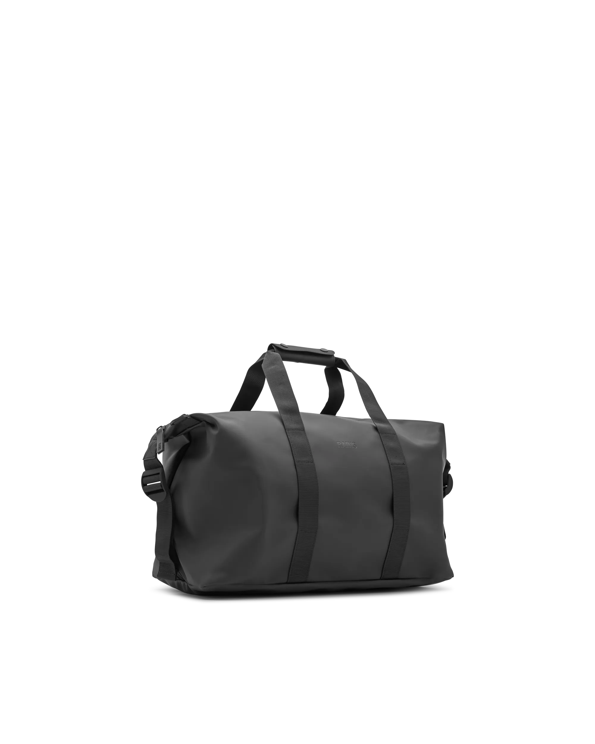 Black Polyester Hilo Weekend Bag W3 by Rains | DIHSAN