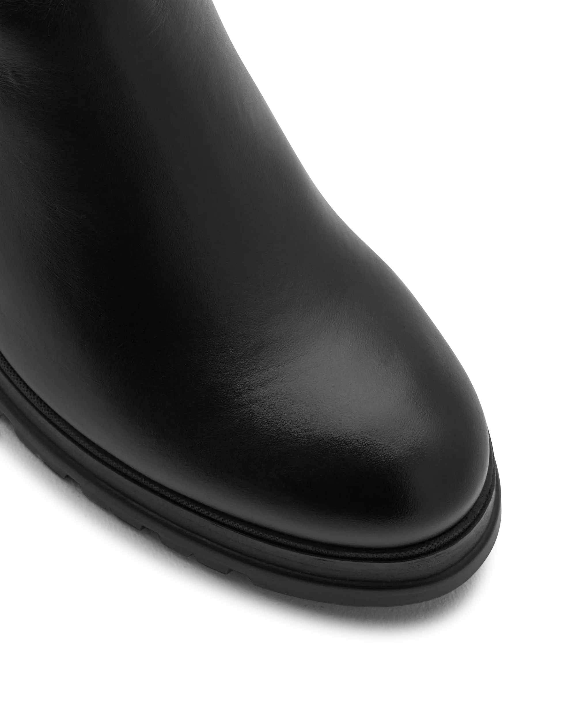 Paxton Leather Bootie - DIHSAN