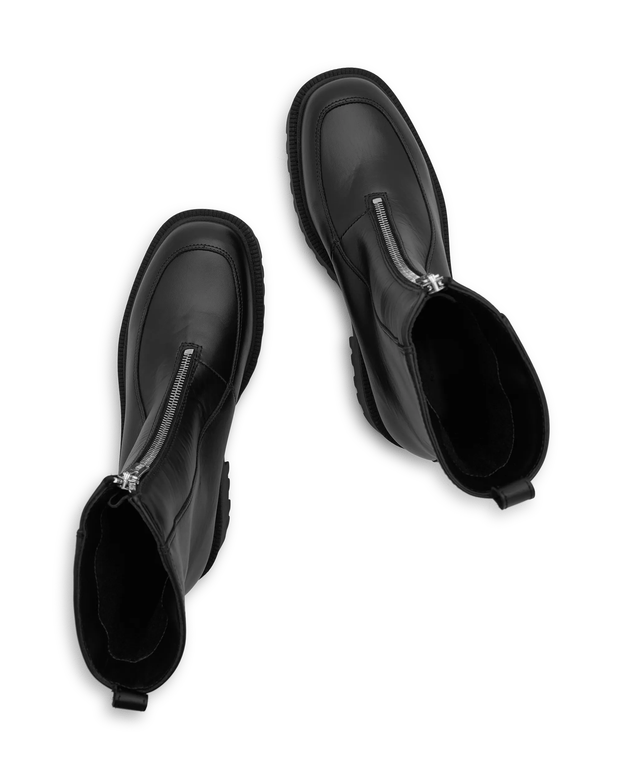 Nash Leather Bootie - DIHSAN
