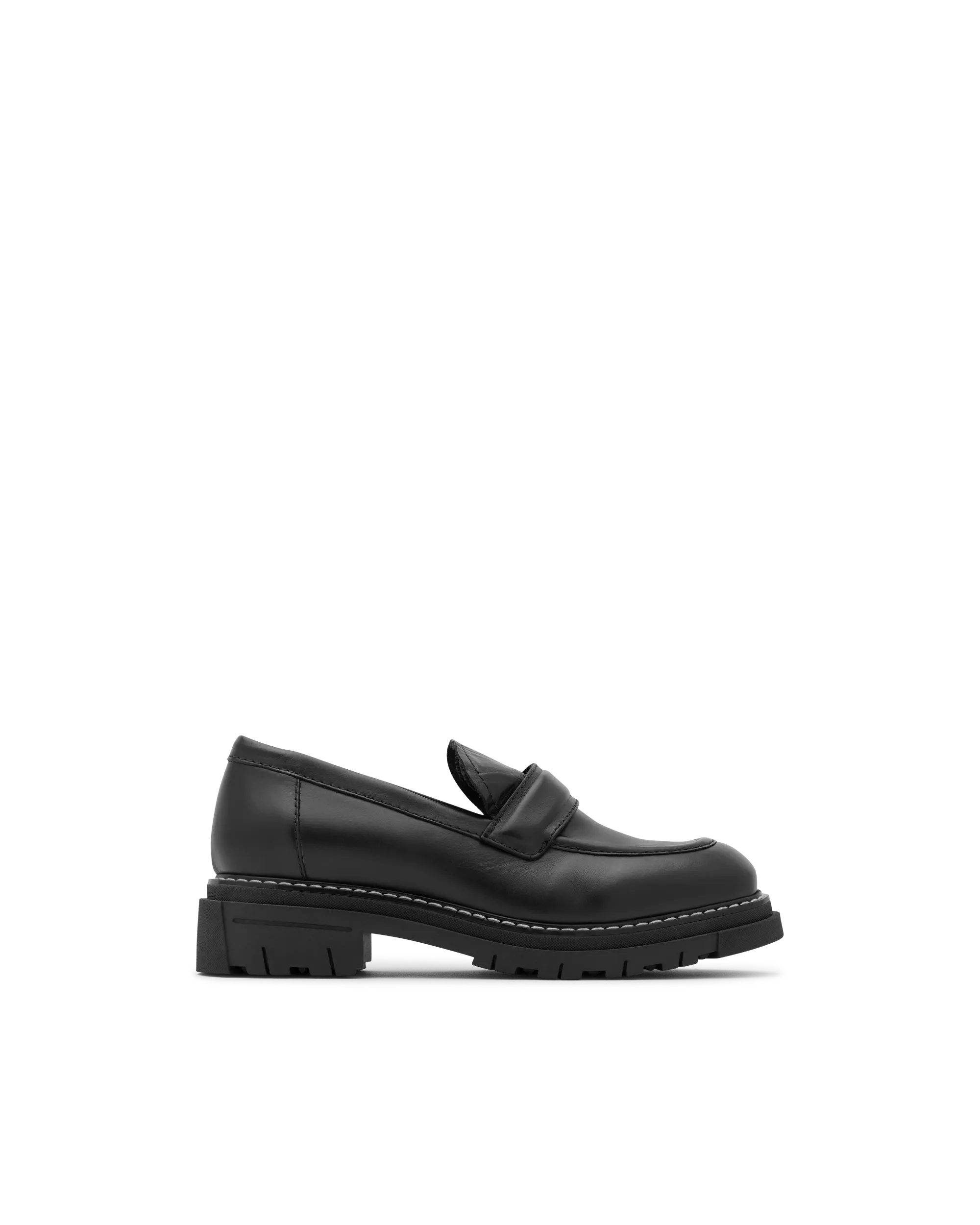 Della Leather Loafer - DIHSAN