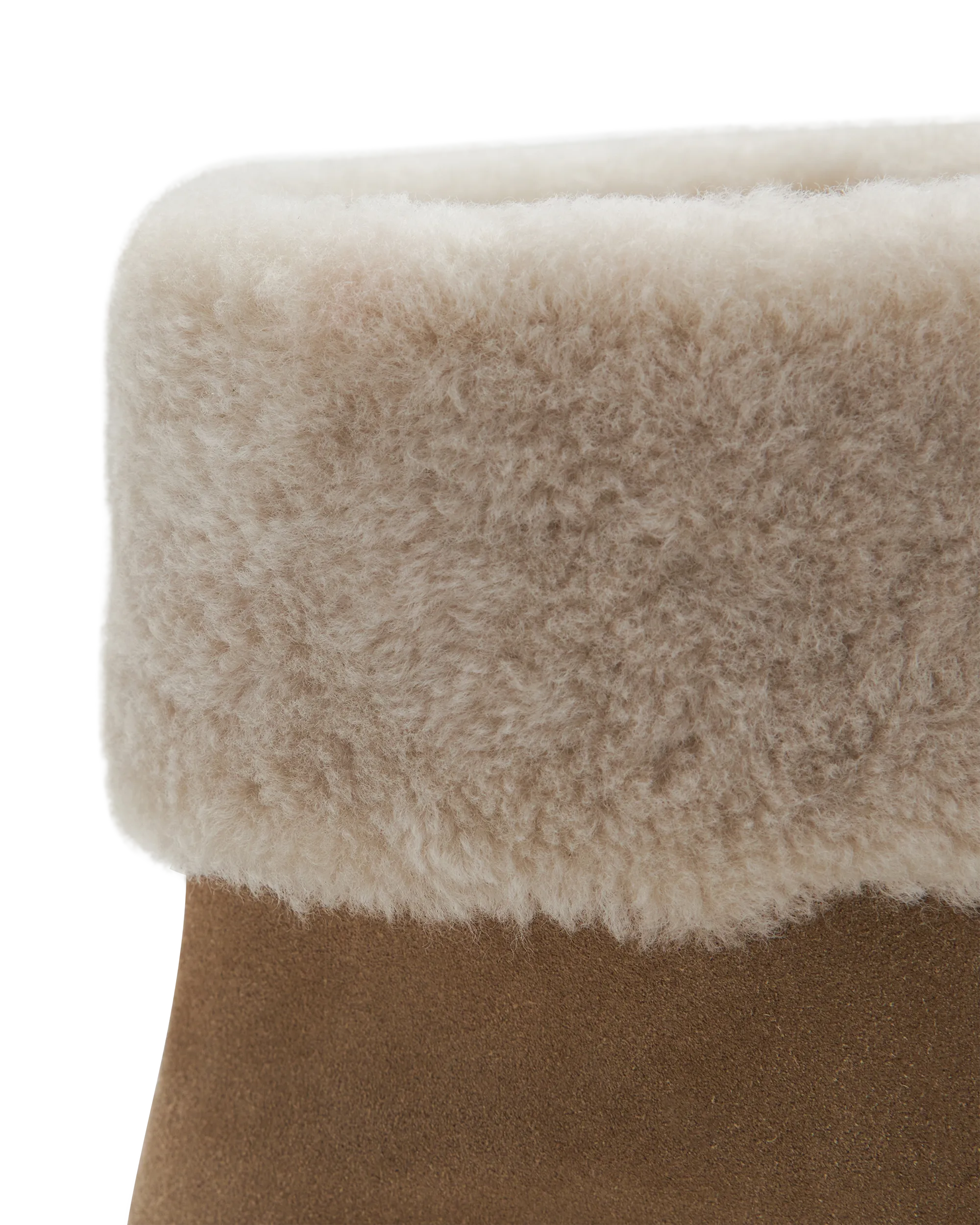 Dafna Shearling-Lined Suede Boots - DIHSAN