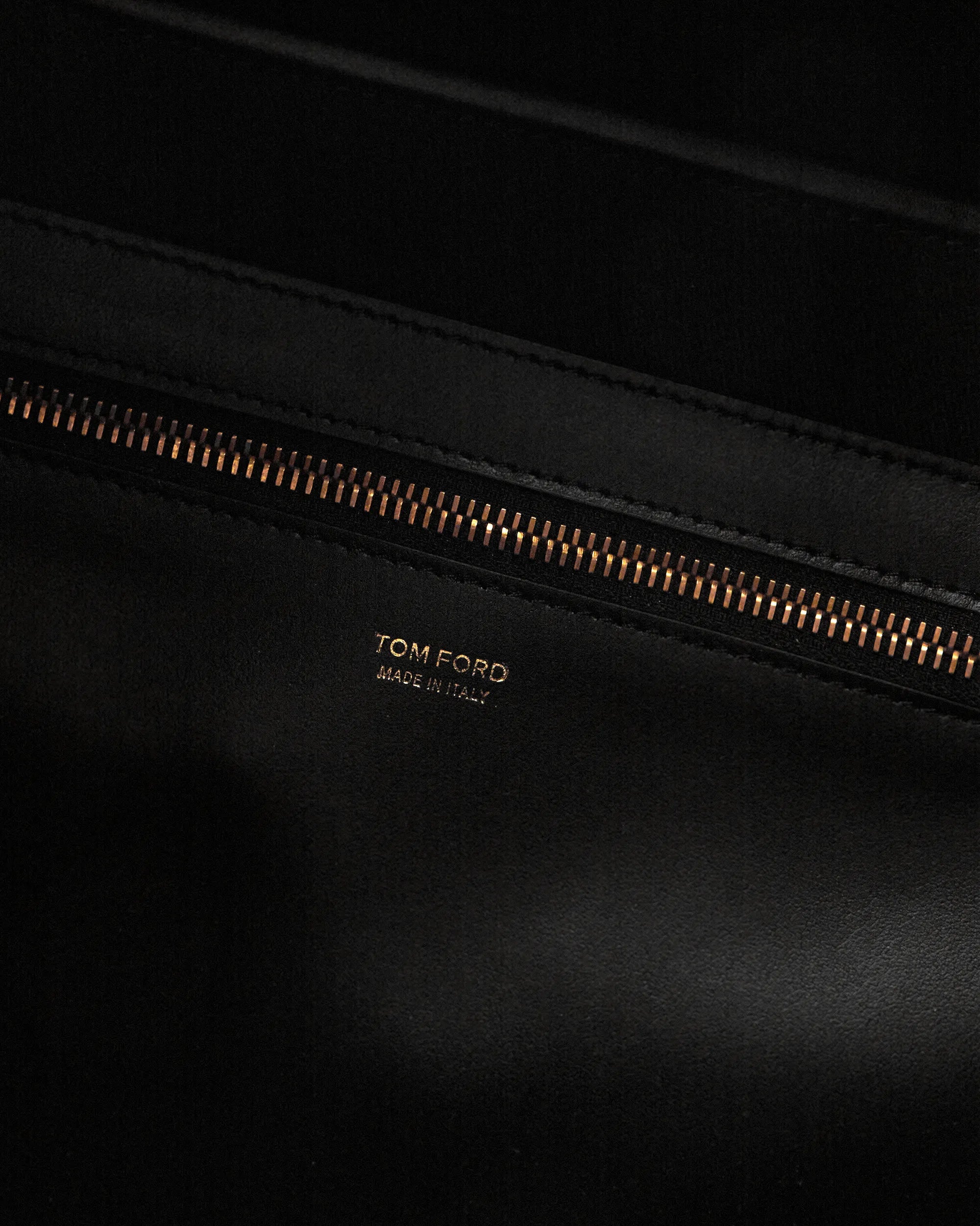 Black Calf Buckley Grained Large Leather Backpack by Tom Ford | DIHSAN