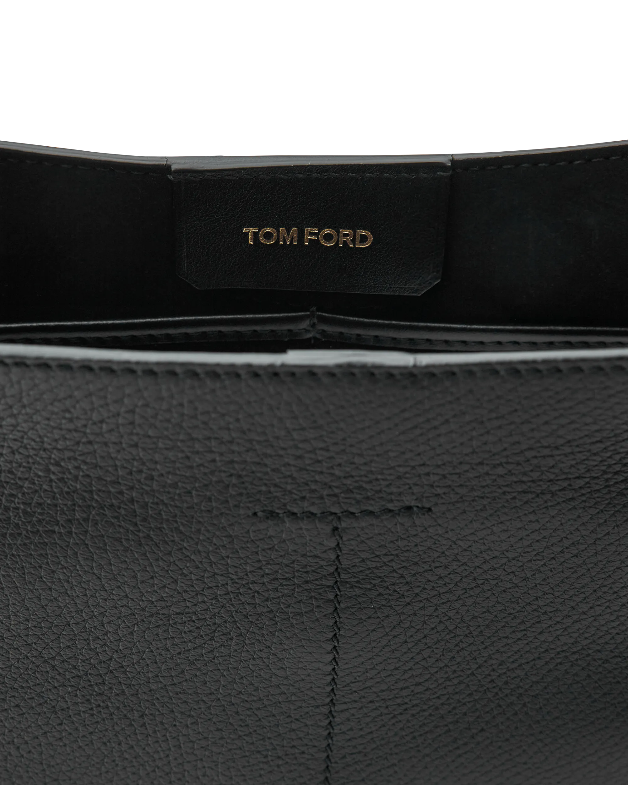 Grained Leather Crossbody Bag - DIHSAN