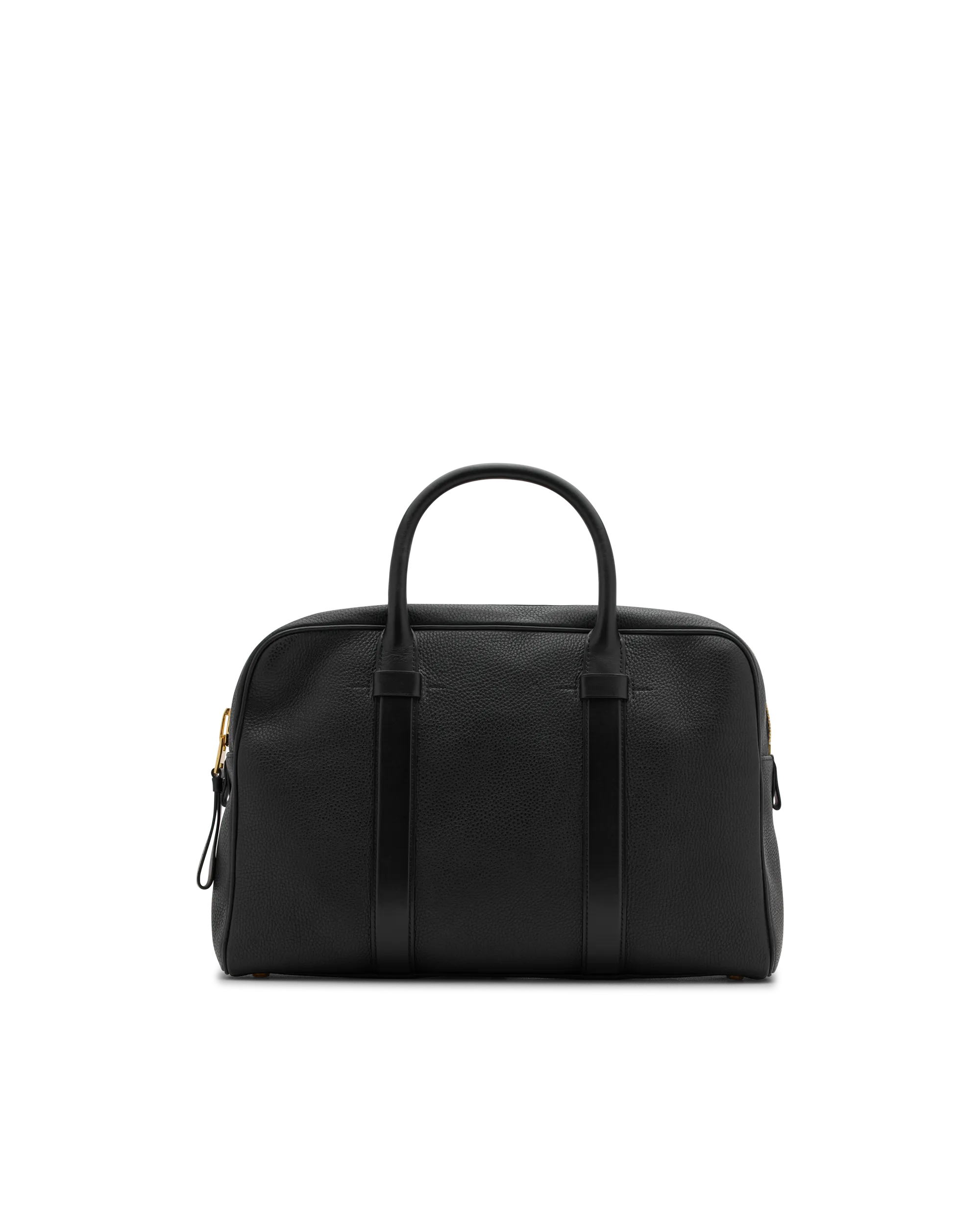 Wide Buckley Leather Briefcase - DIHSAN