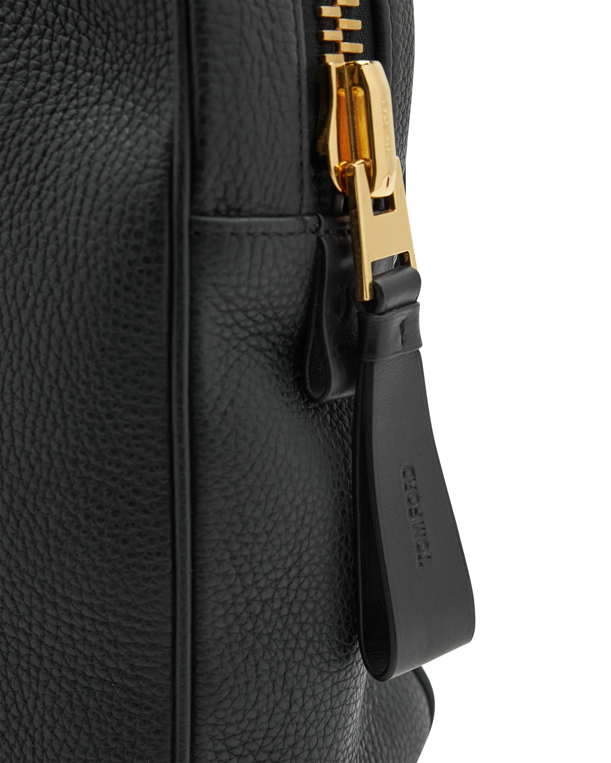 Wide Buckley Leather Briefcase - DIHSAN