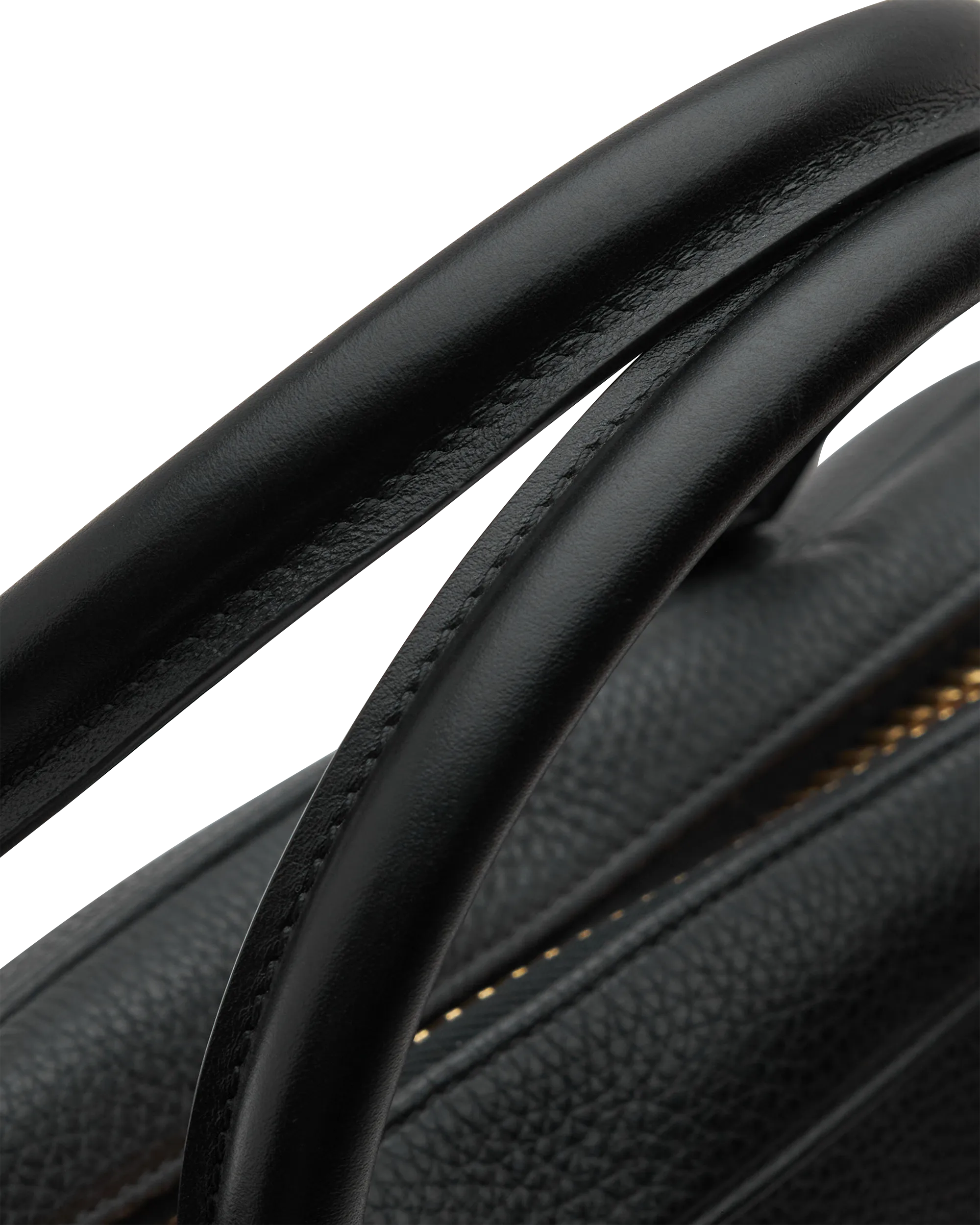 Wide Buckley Leather Briefcase - DIHSAN