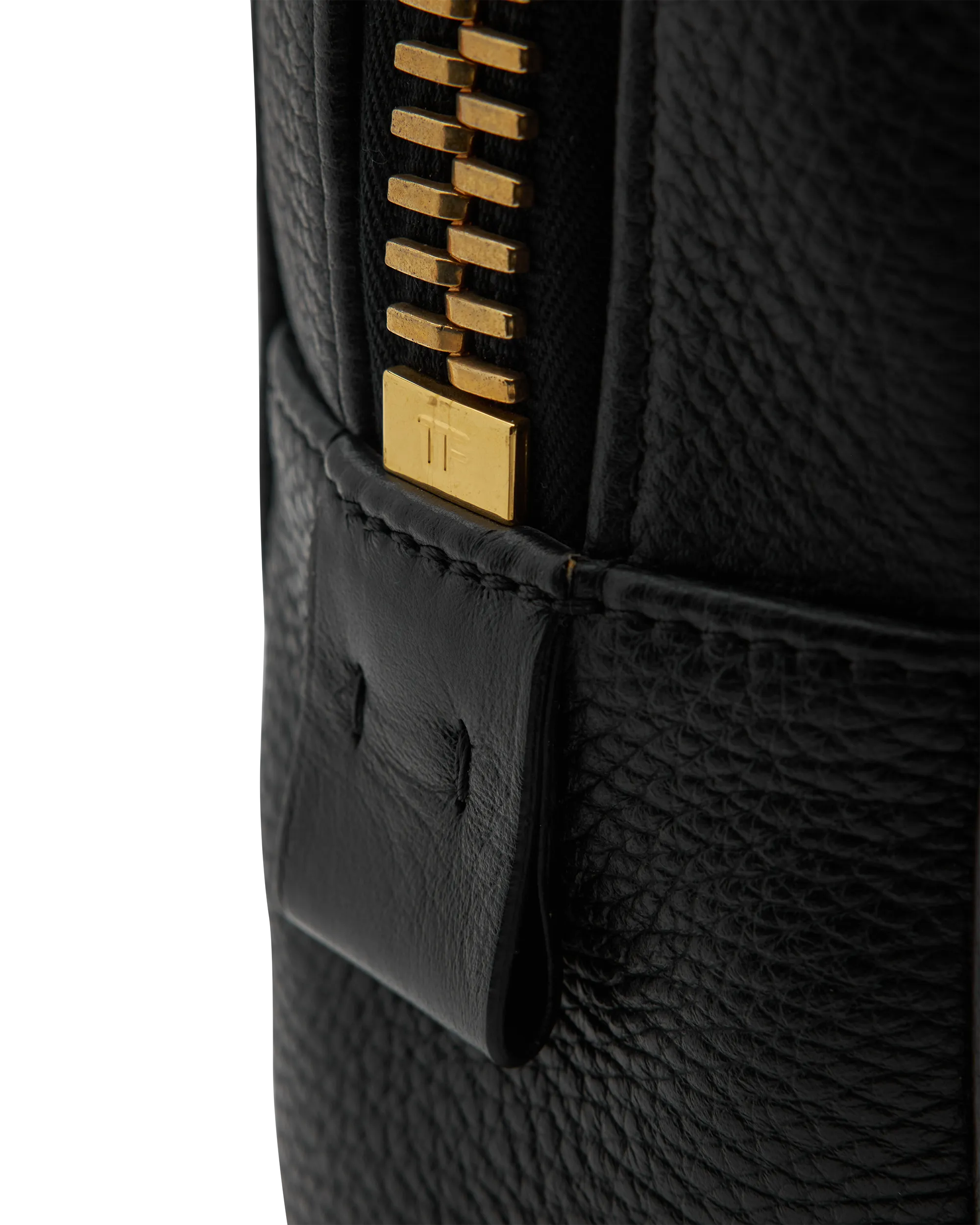 Wide Buckley Leather Briefcase - DIHSAN