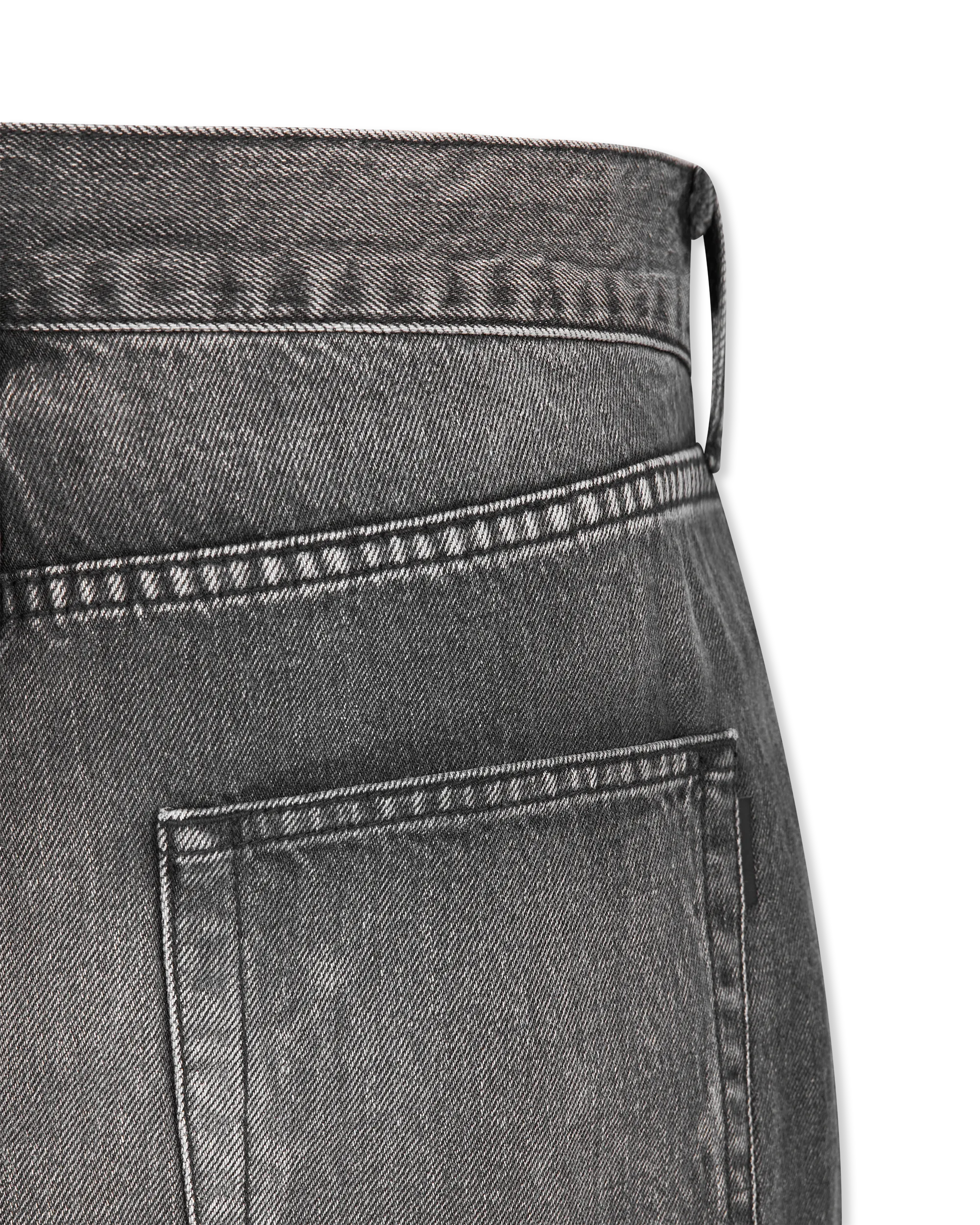 Raw Edge Denim Bermuda Short - DIHSAN