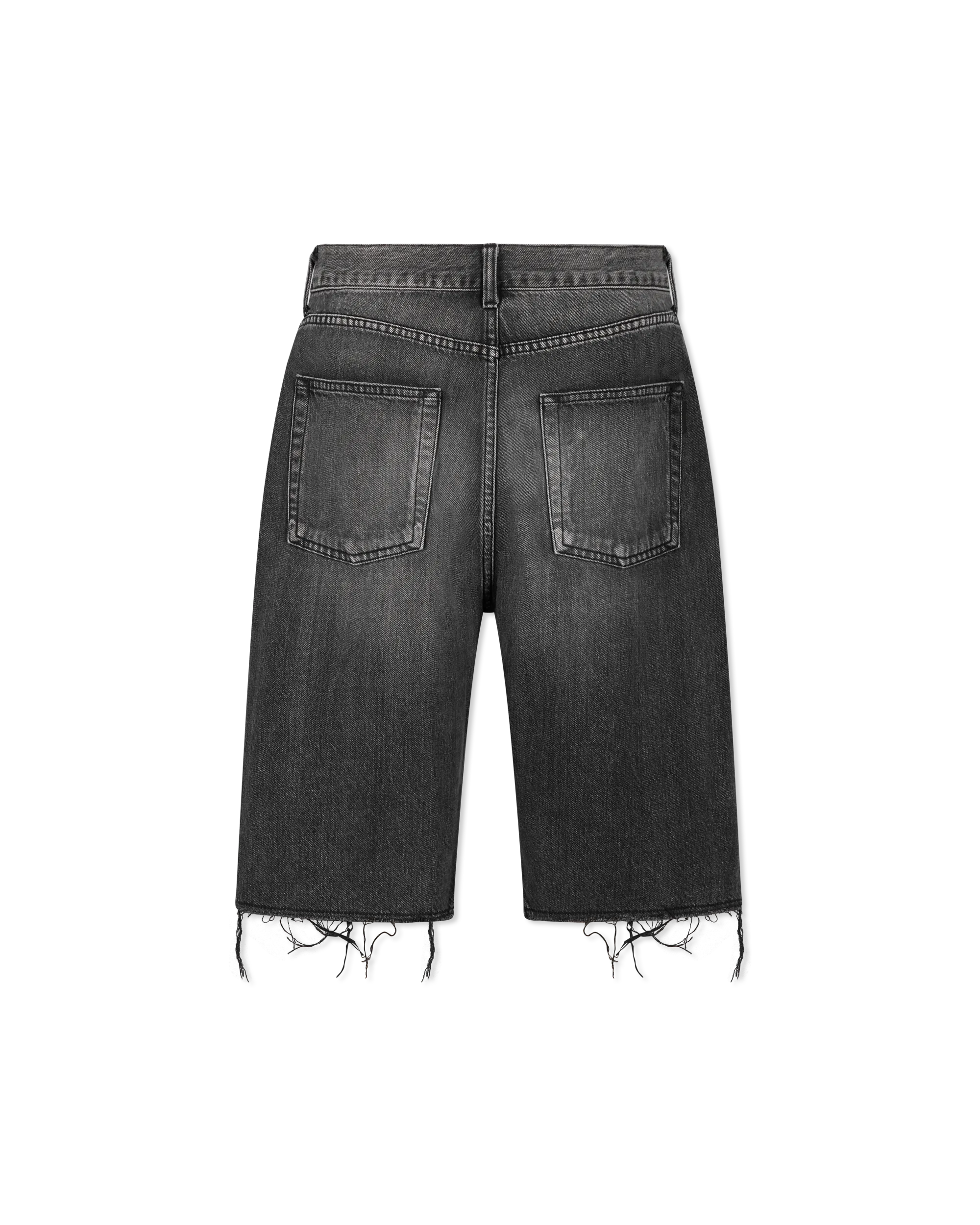 Raw Edge Denim Bermuda Short - DIHSAN