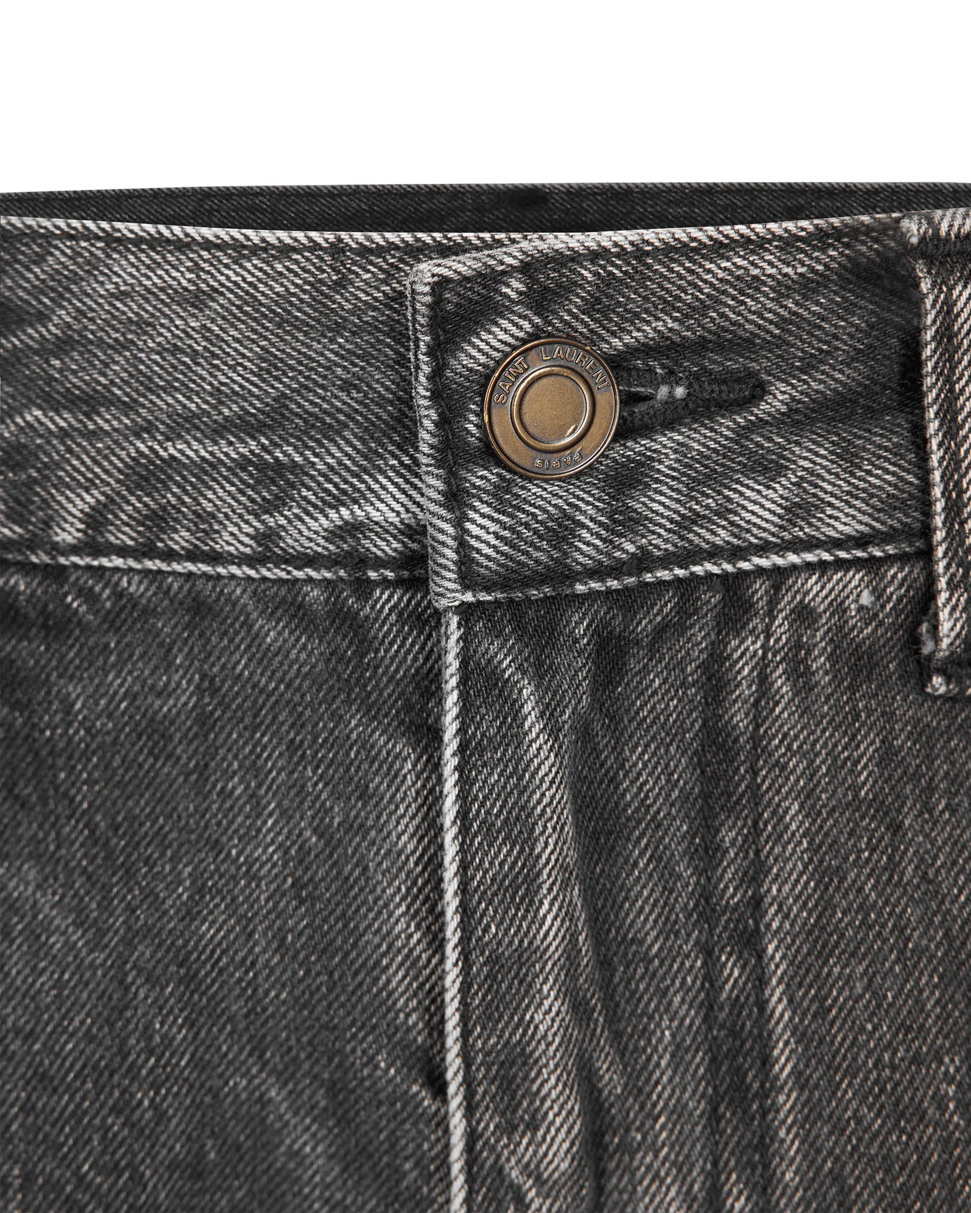 Raw Edge Denim Bermuda Short - DIHSAN