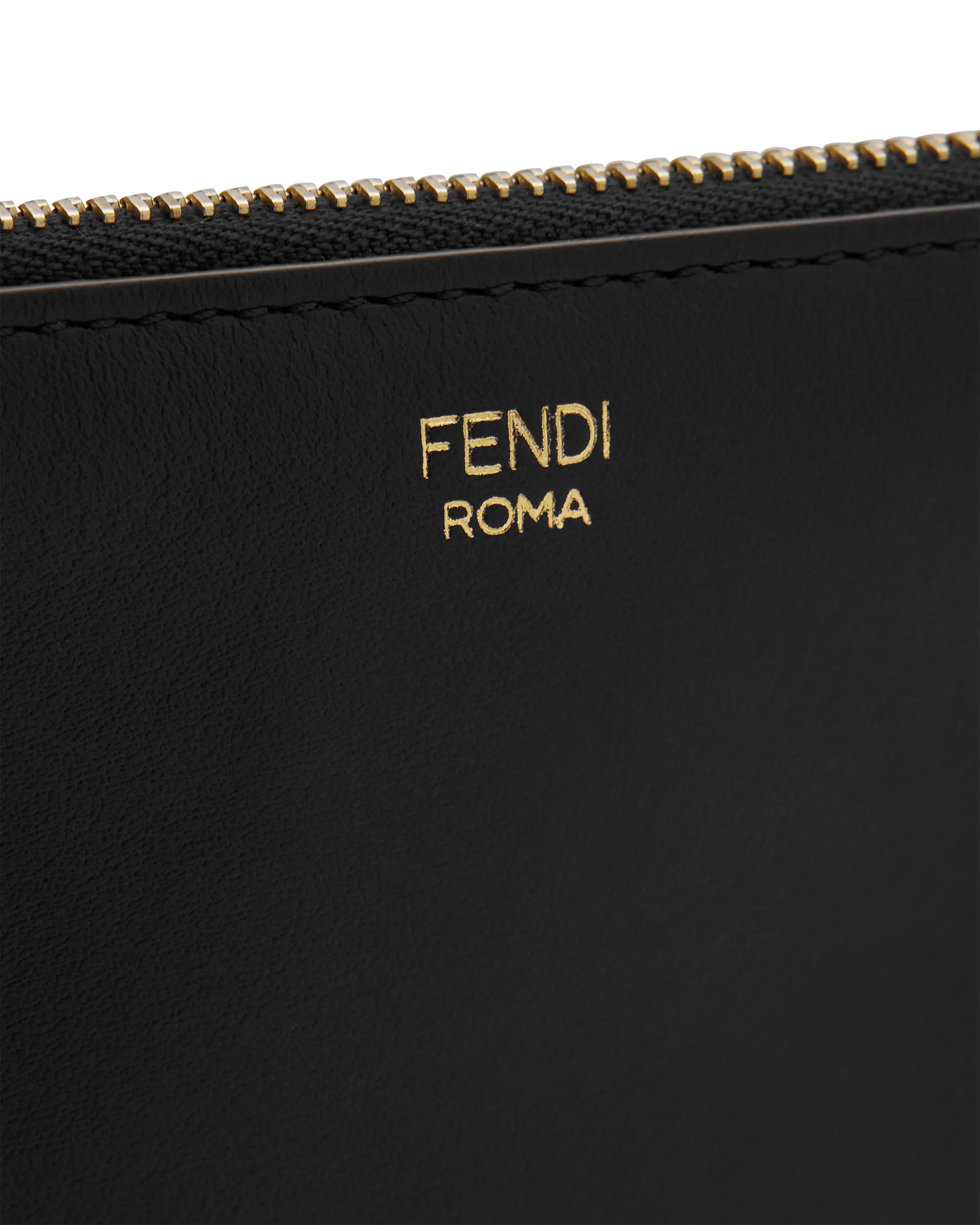 Vitello Grace Eyebrow Monster Eyes Embossed Pouch - DIHSAN