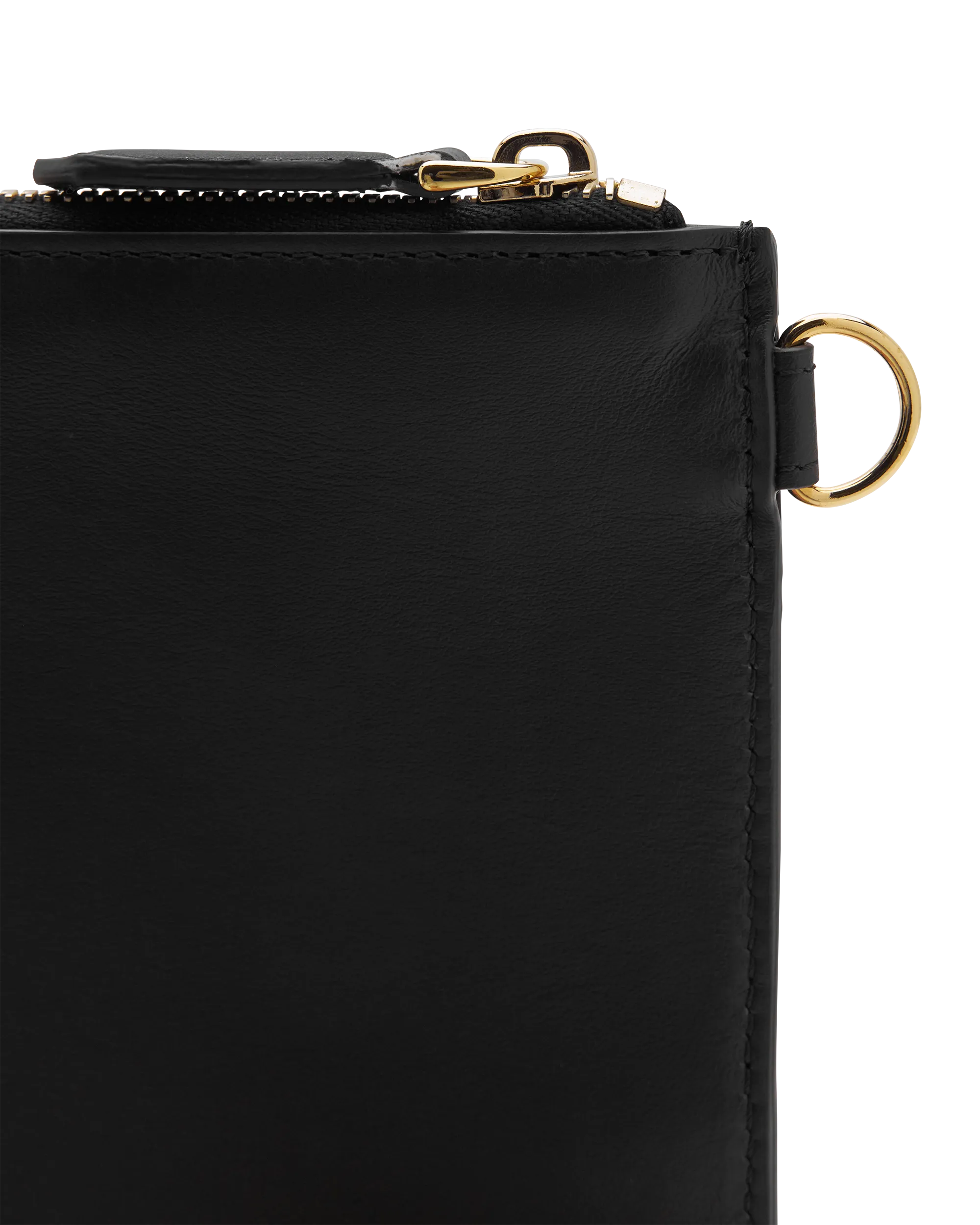 Vitello Grace Eyebrow Monster Eyes Embossed Pouch - DIHSAN