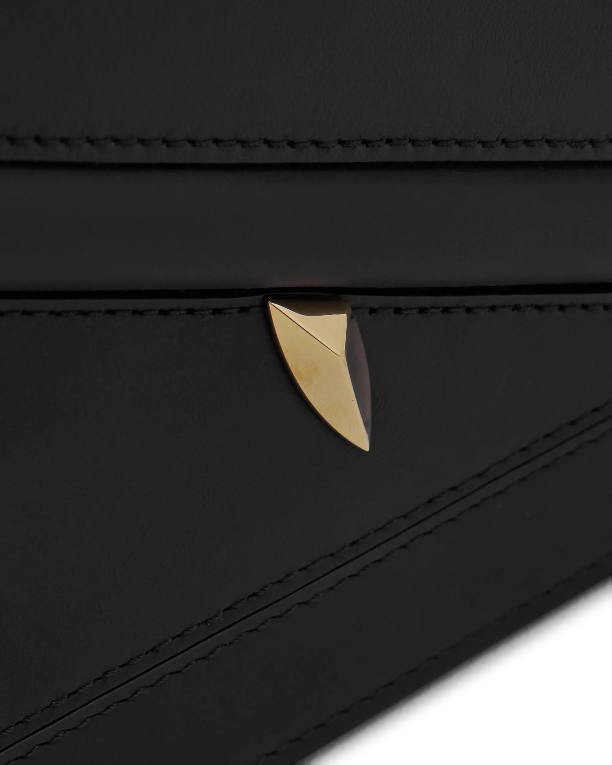 Vitello Grace Eyebrow Monster Eyes Embossed Pouch - DIHSAN