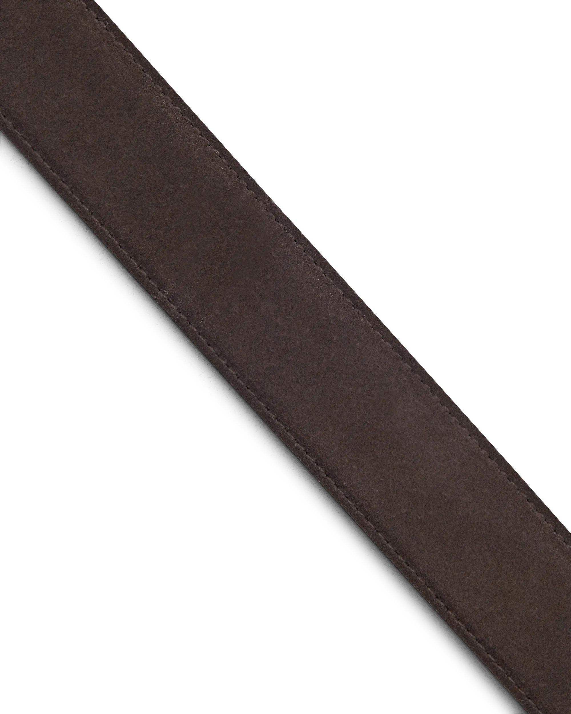 Double Gancini Suede Belt - DIHSAN