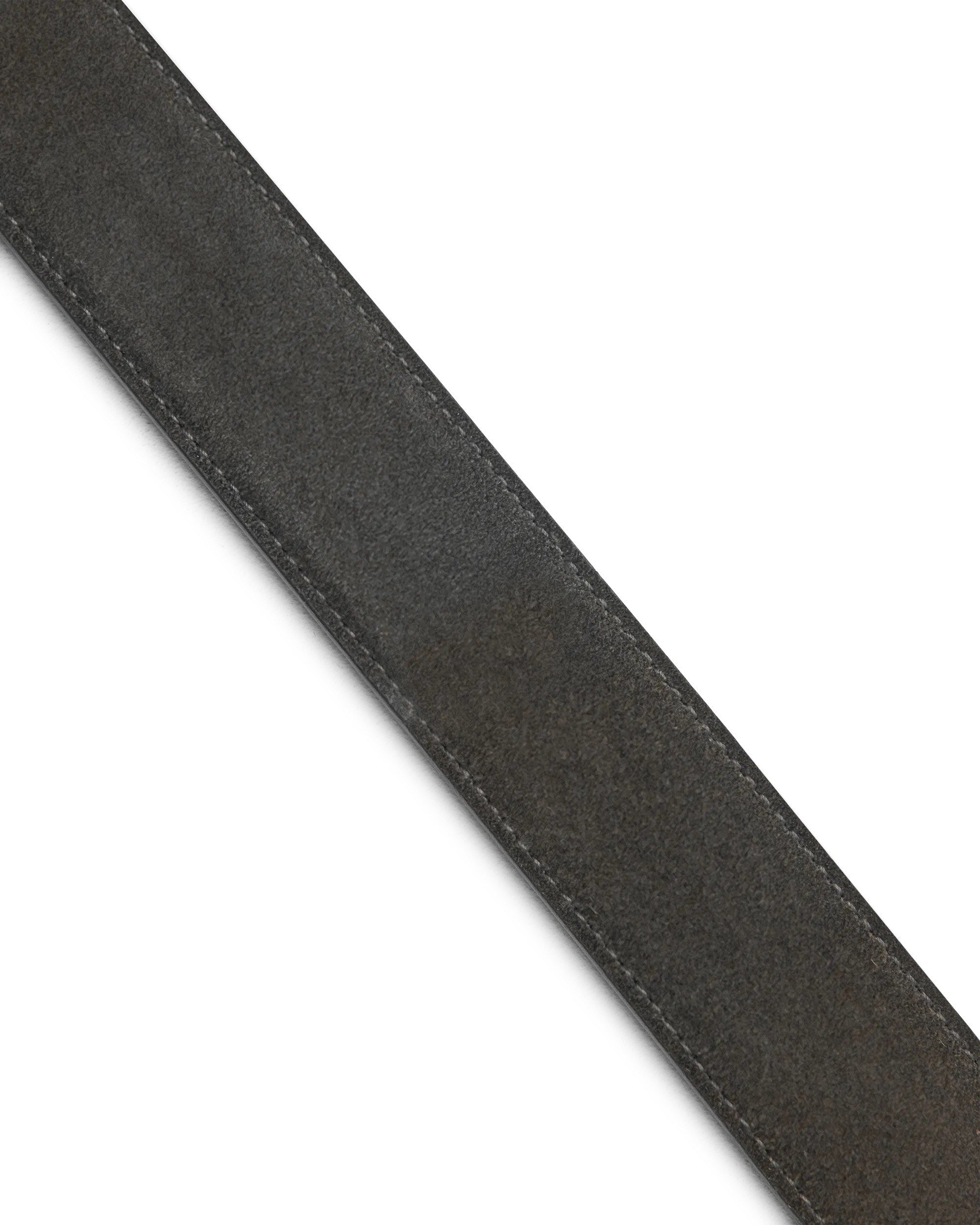 Double Gancini Suede Belt - DIHSAN