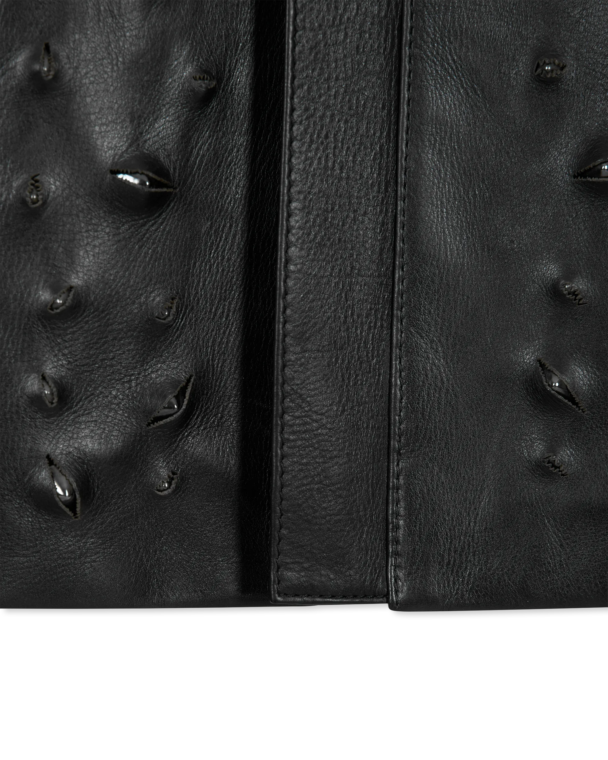 Laser Cut Studded Jacket - DIHSAN