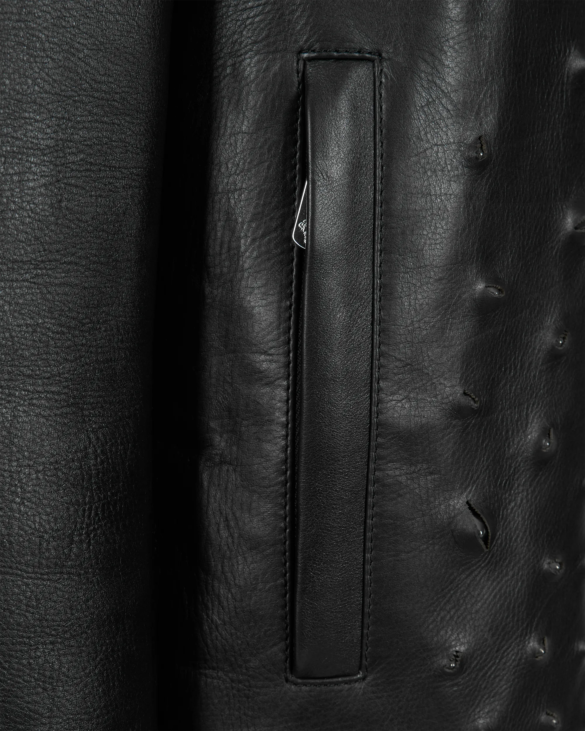 Laser Cut Studded Jacket - DIHSAN