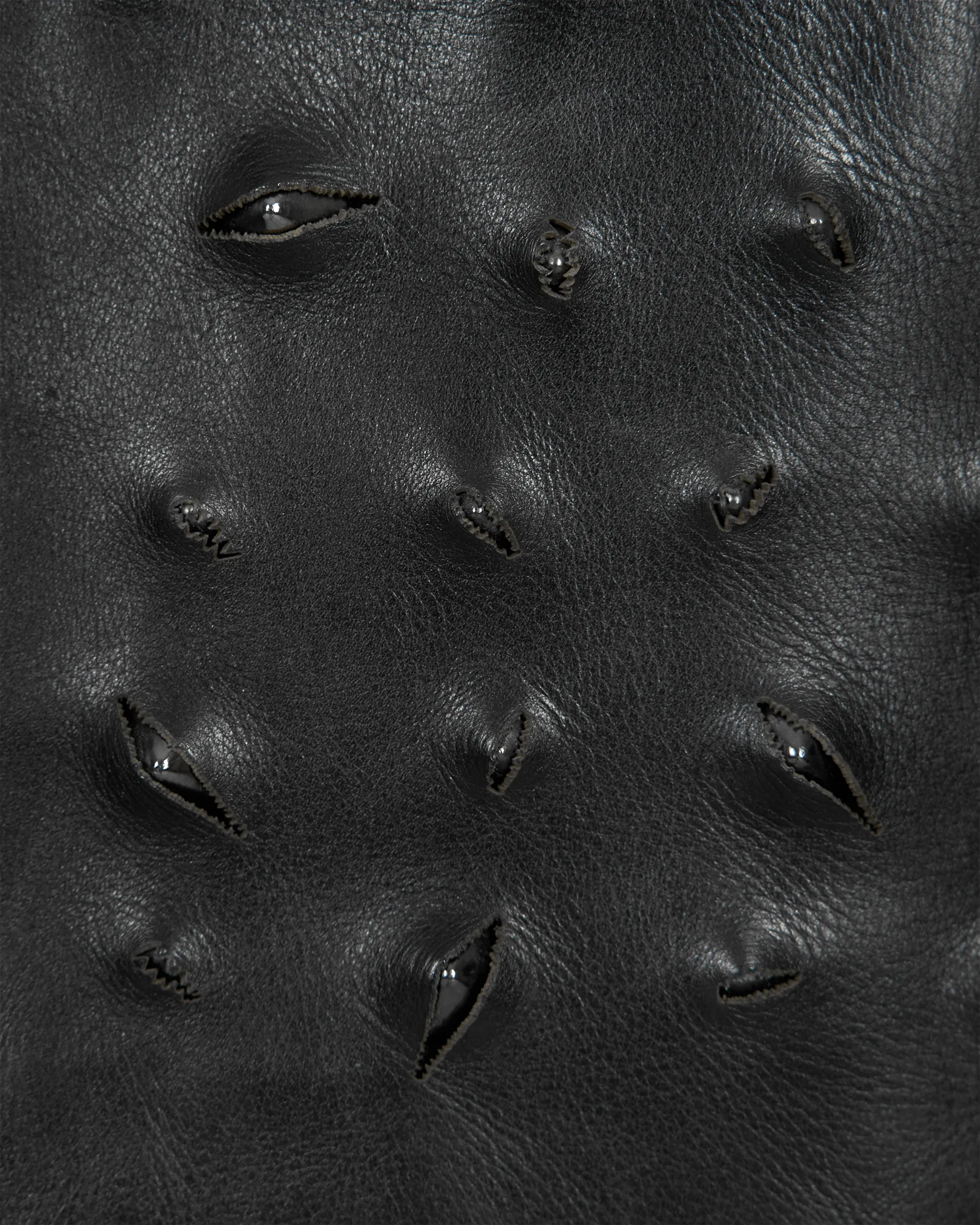 Laser Cut Studded Jacket - DIHSAN