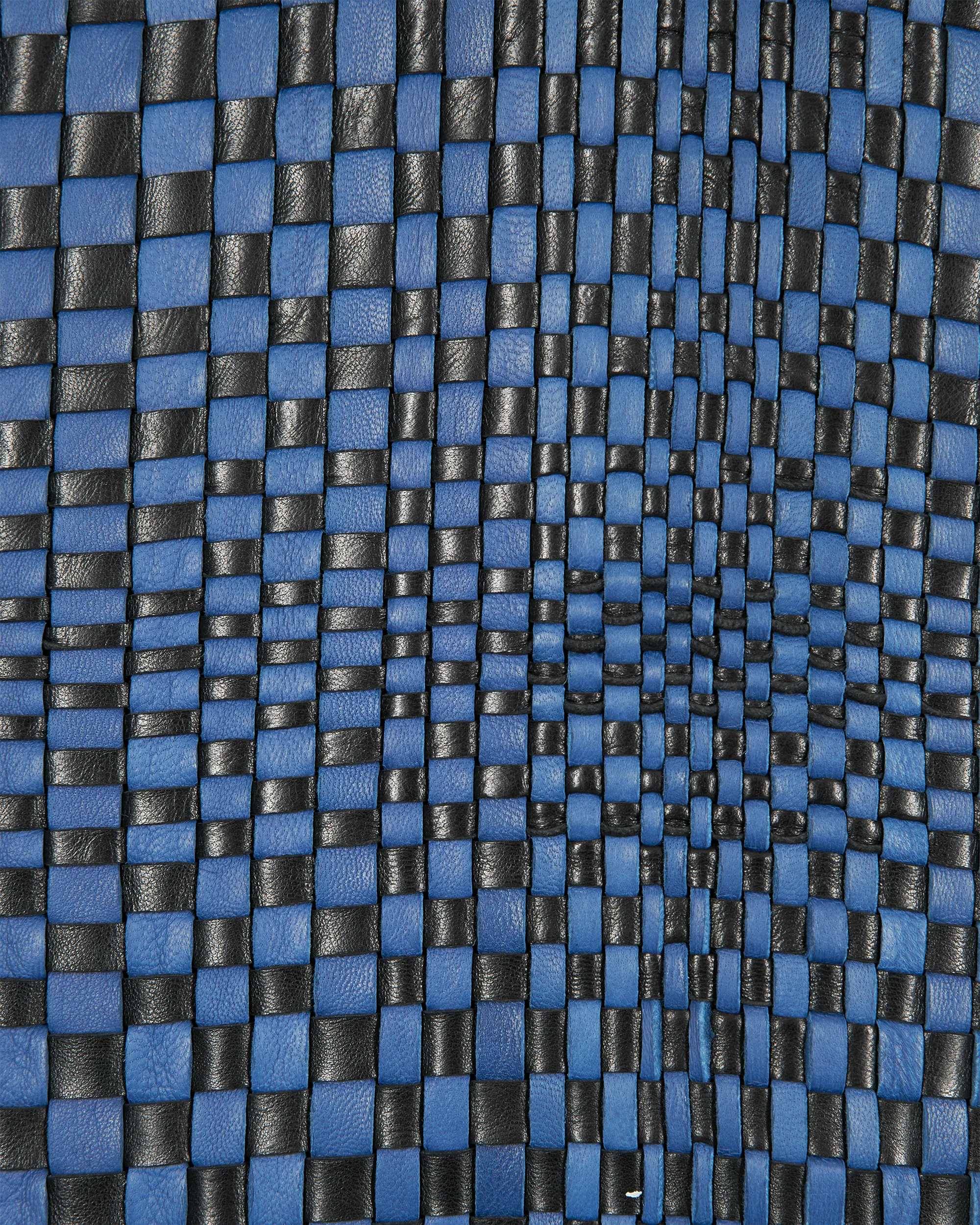 Runway Handwoven Leather Jacket - DIHSAN