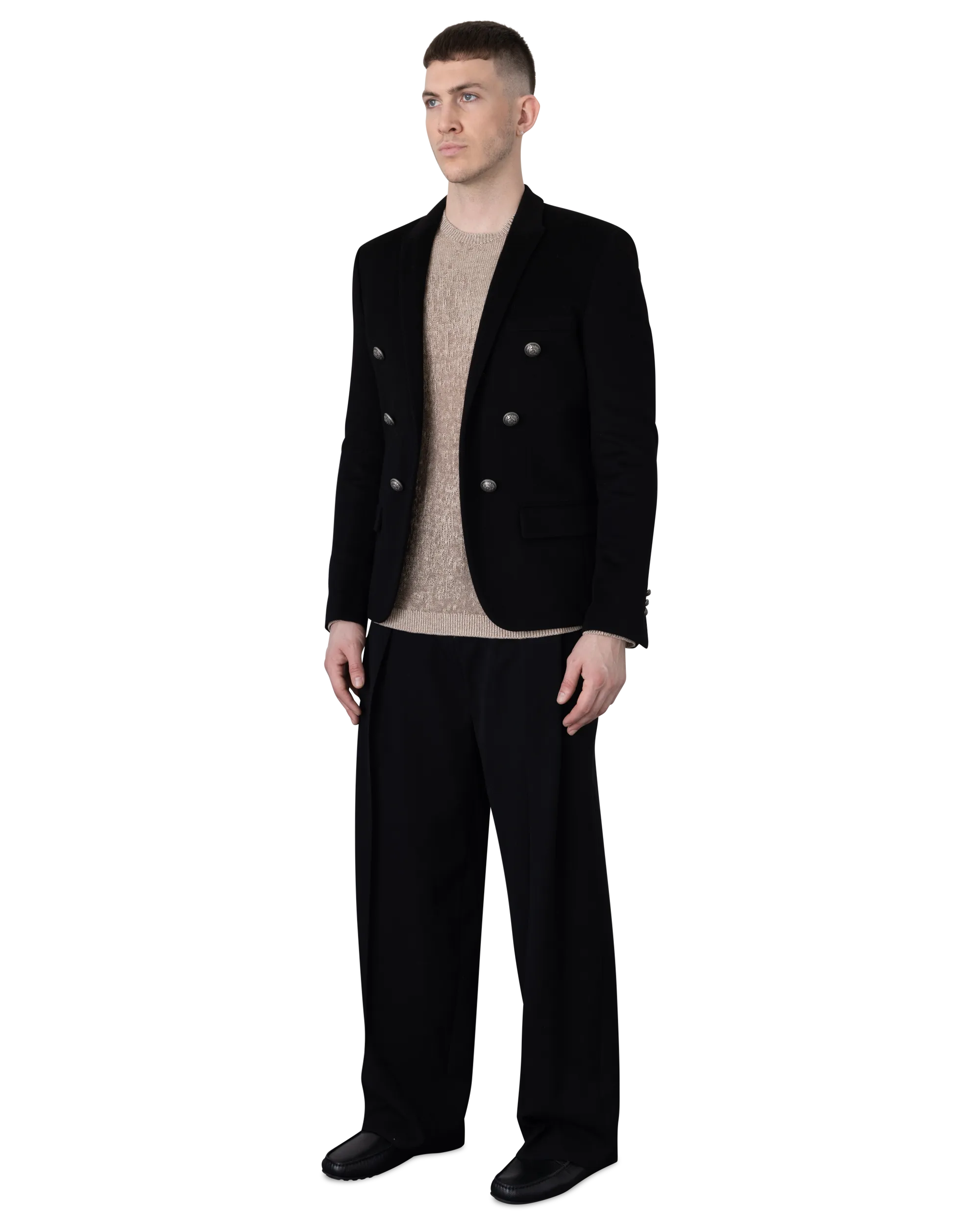 Cashmere Six Buttons Jacket