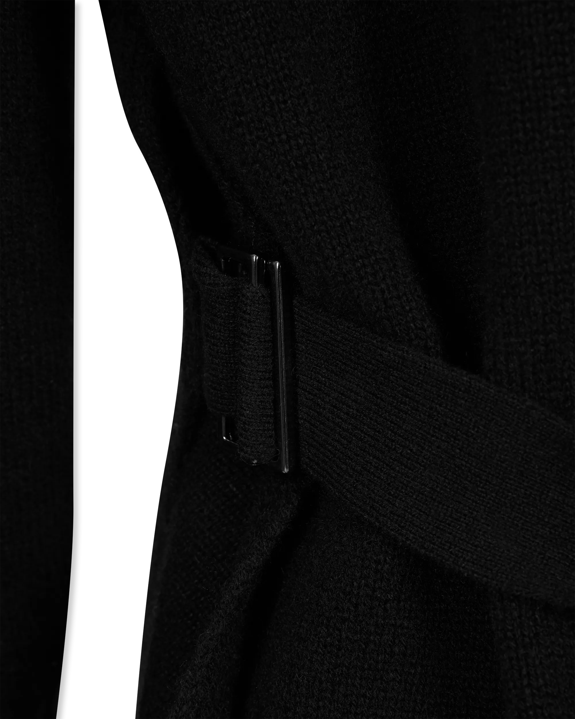 Sweater Tunic With Belt - DIHSAN
