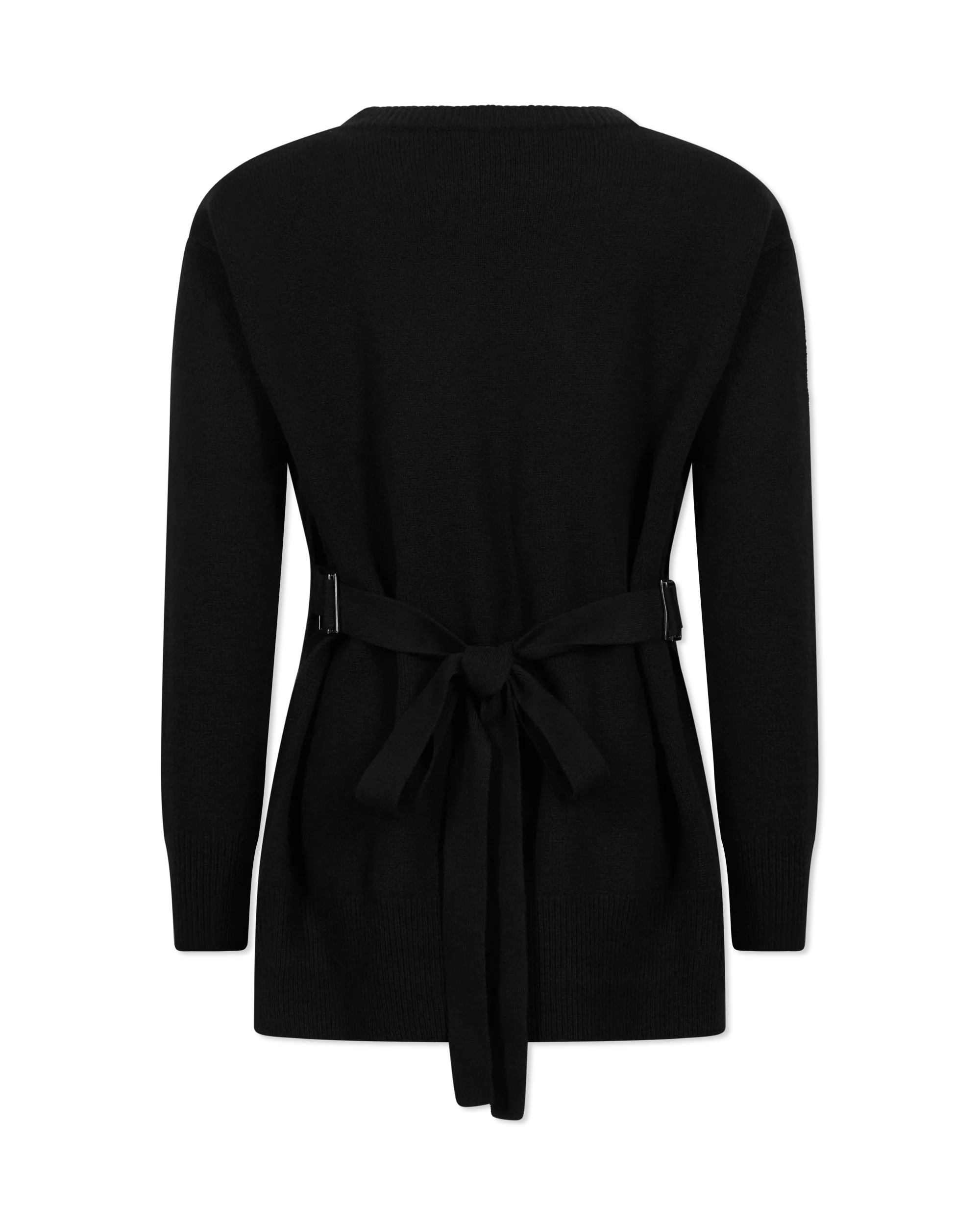 Sweater Tunic With Belt - DIHSAN