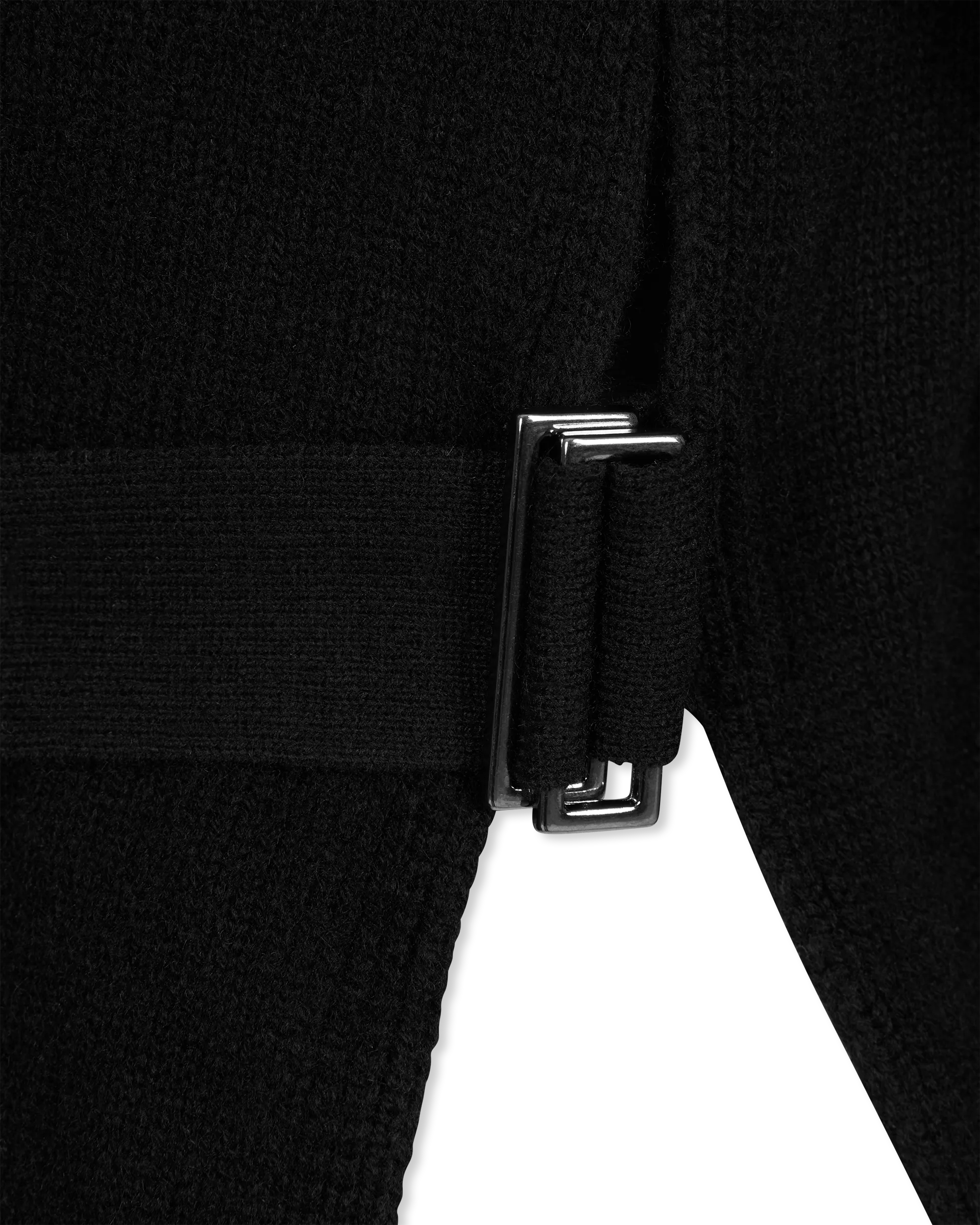 Sweater Tunic With Belt - DIHSAN
