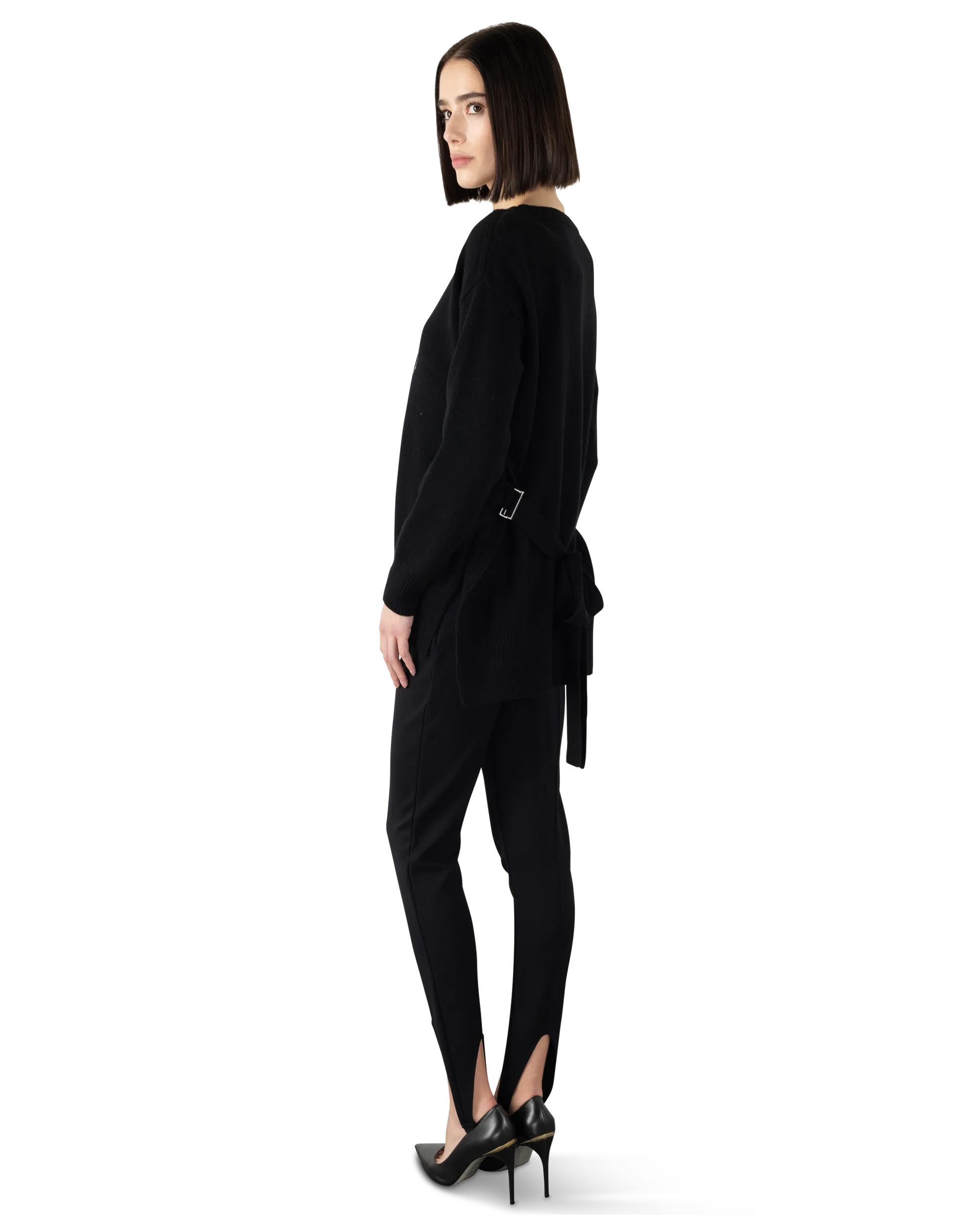 Sweater Tunic With Belt