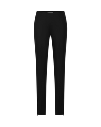 Ankle Zipper Mid Waist Pants - DIHSAN