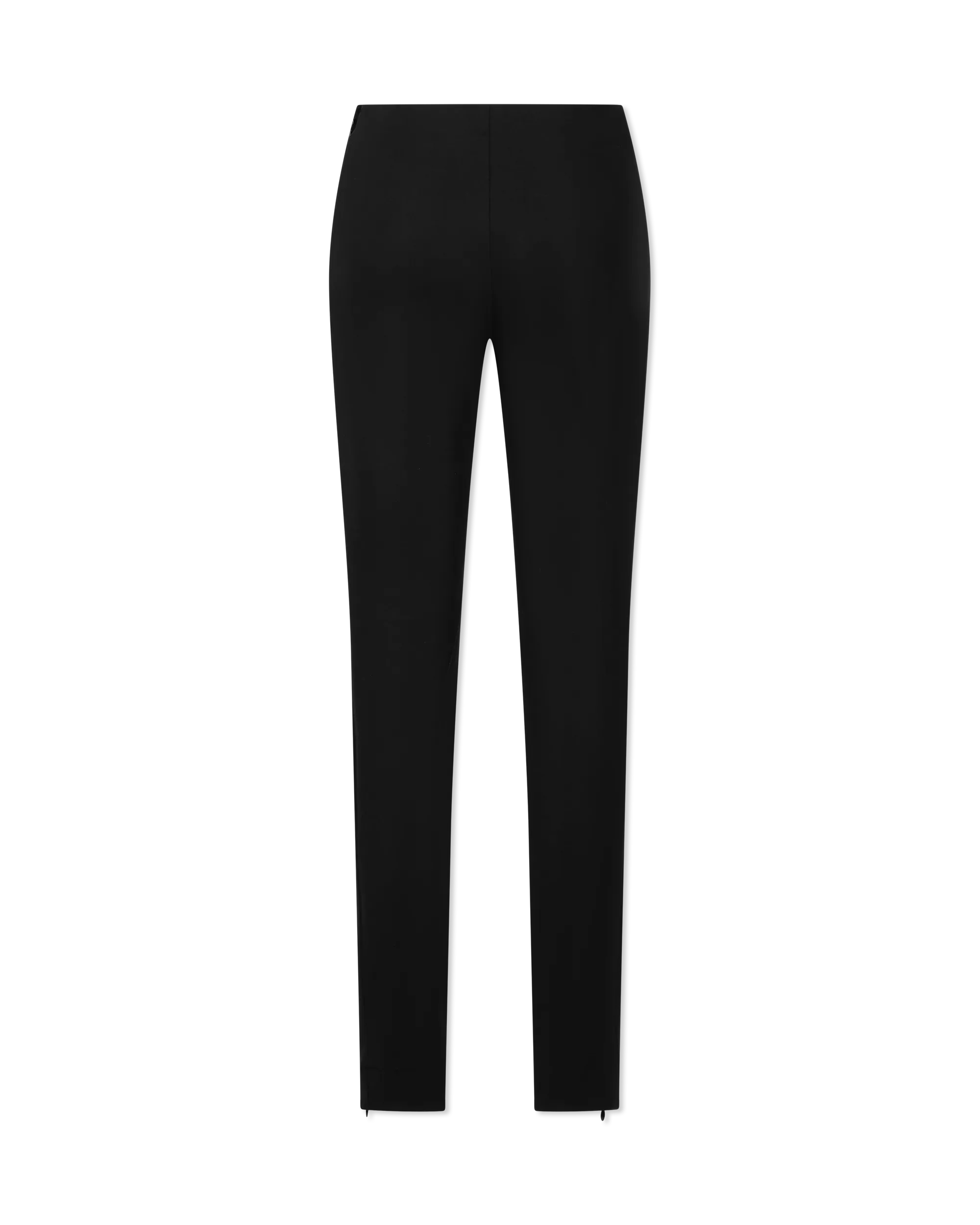 Ankle Zipper Mid Waist Pants - DIHSAN