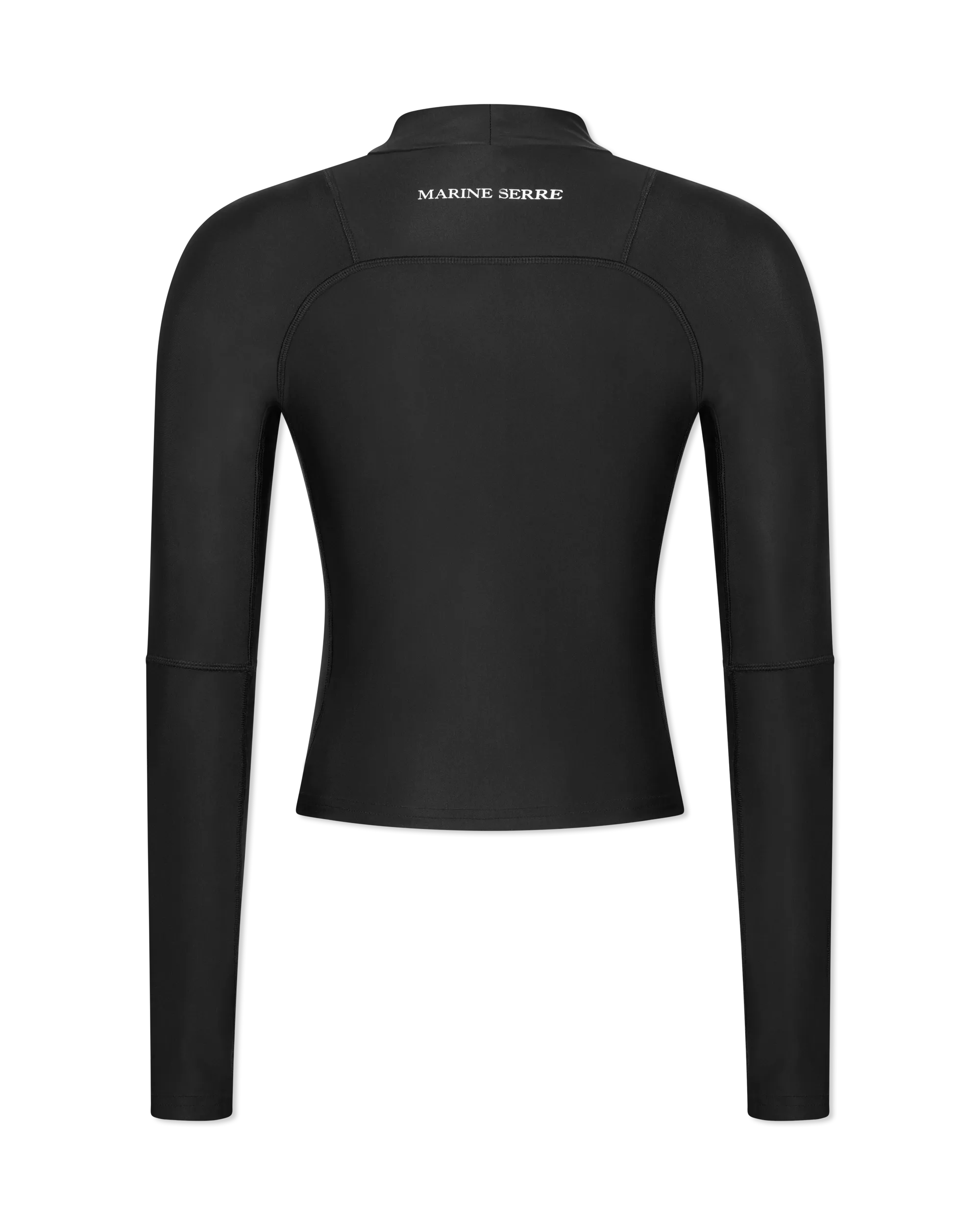 Logo-Embossed Stretch Top - DIHSAN