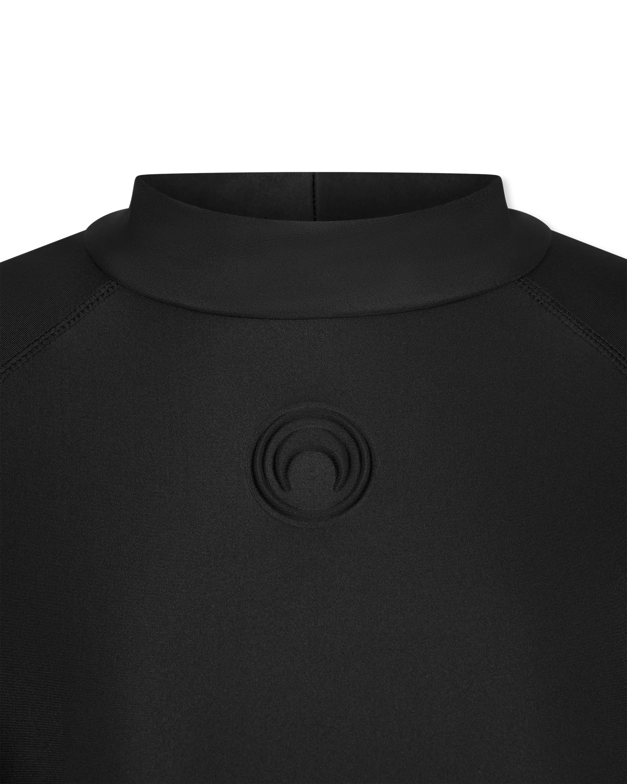 Logo-Embossed Stretch Top - DIHSAN