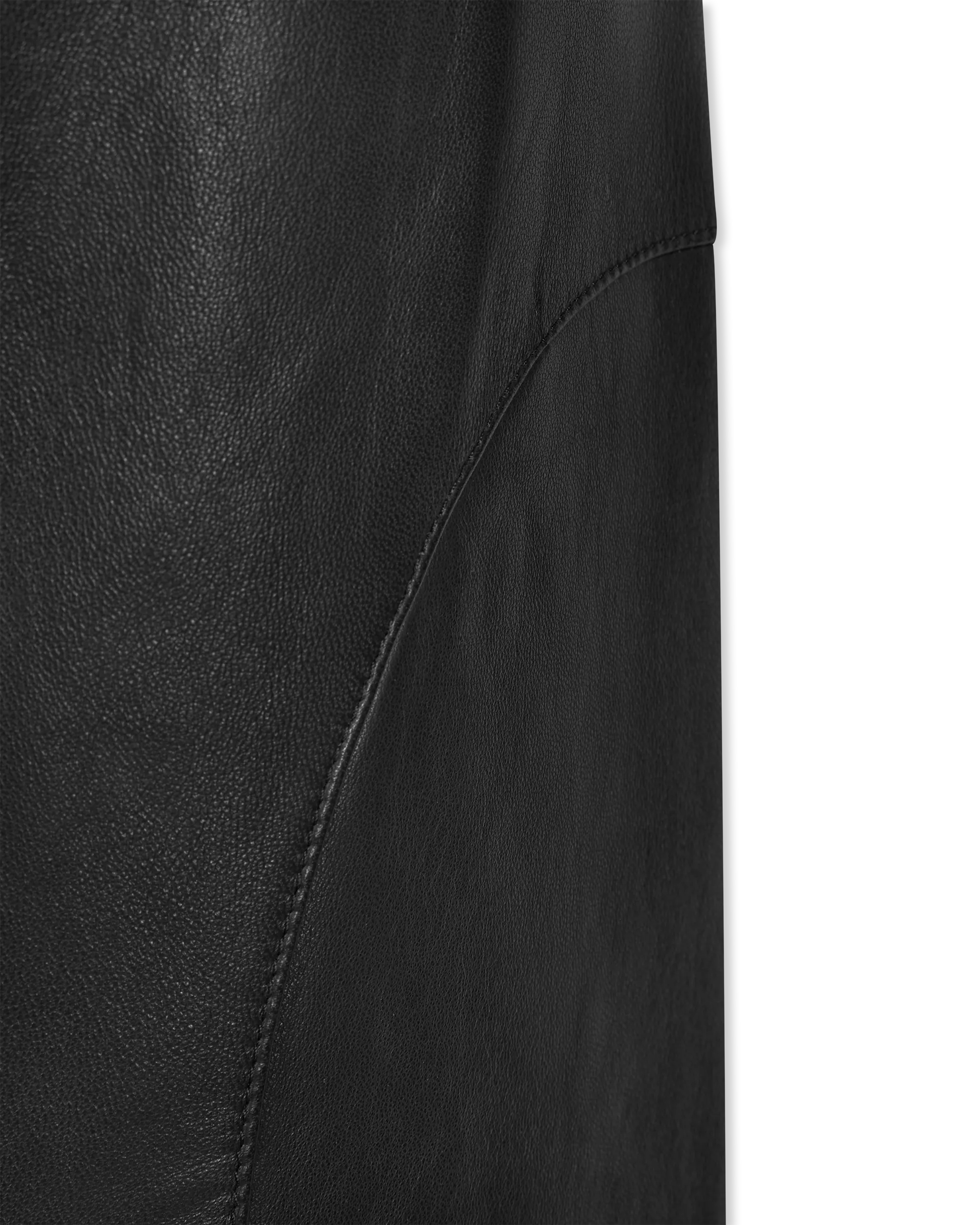 Leather Moto Pants - DIHSAN