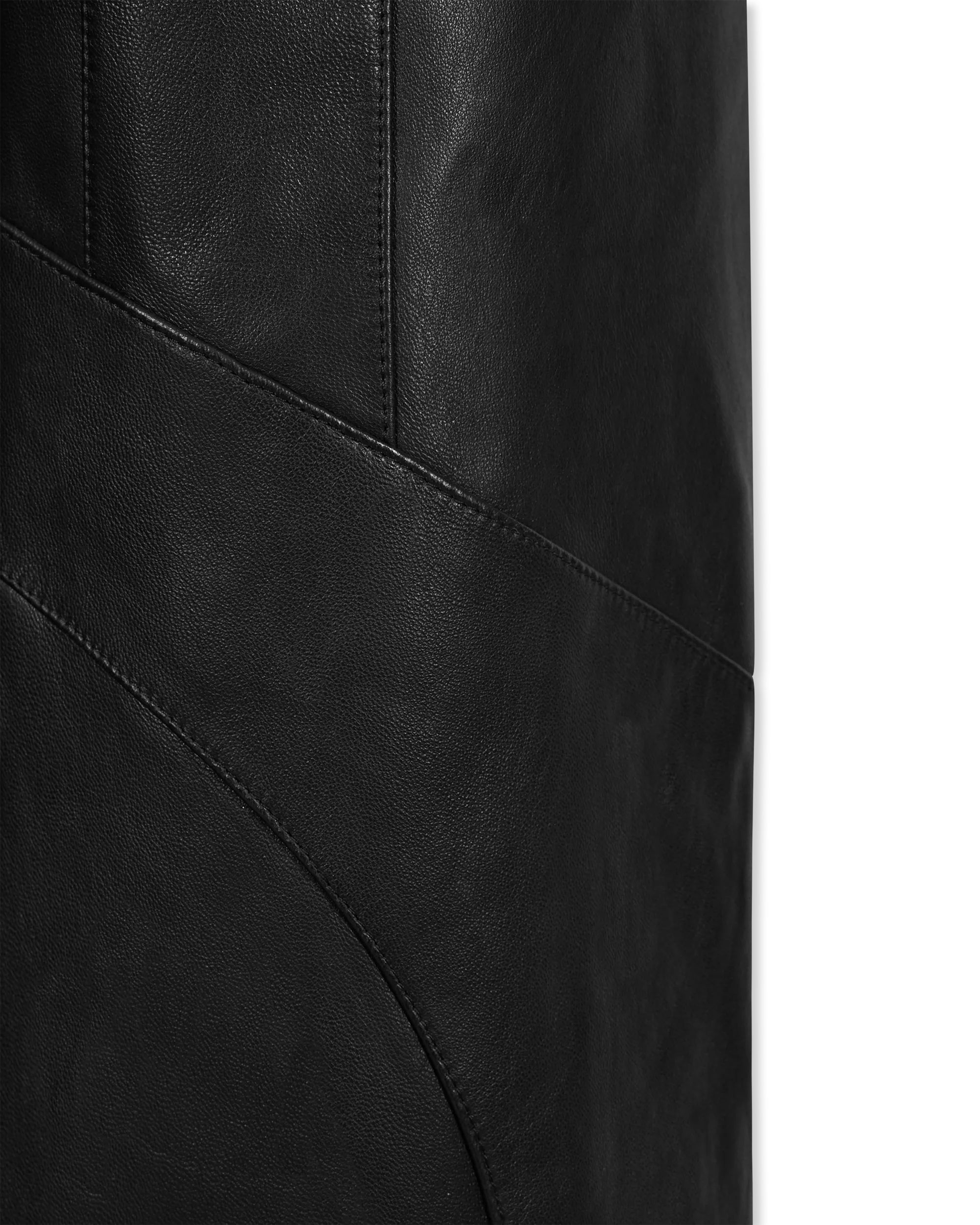 Leather Moto Pants - DIHSAN