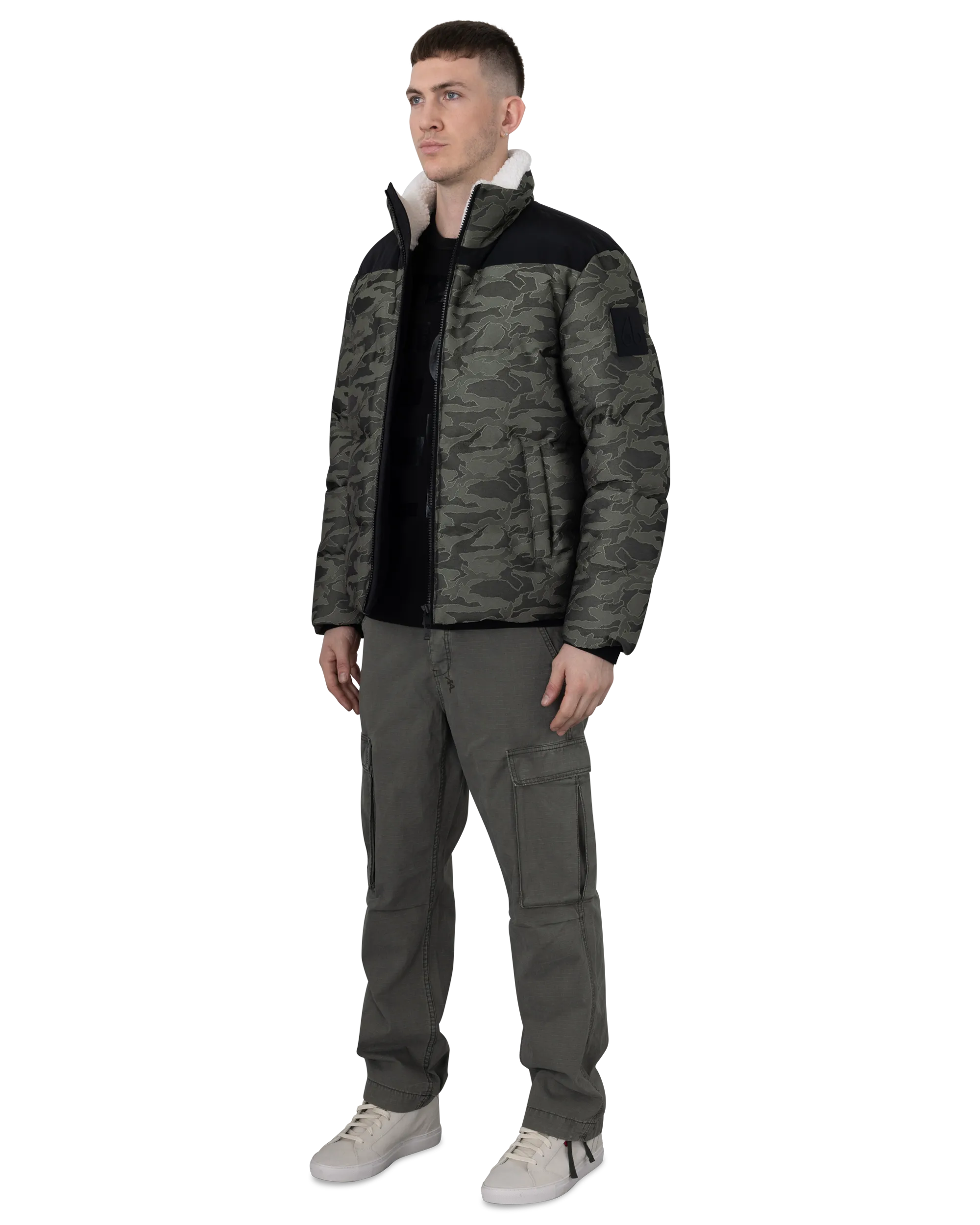 Moose Knuckles Kings Camo Down Puffer Jacket