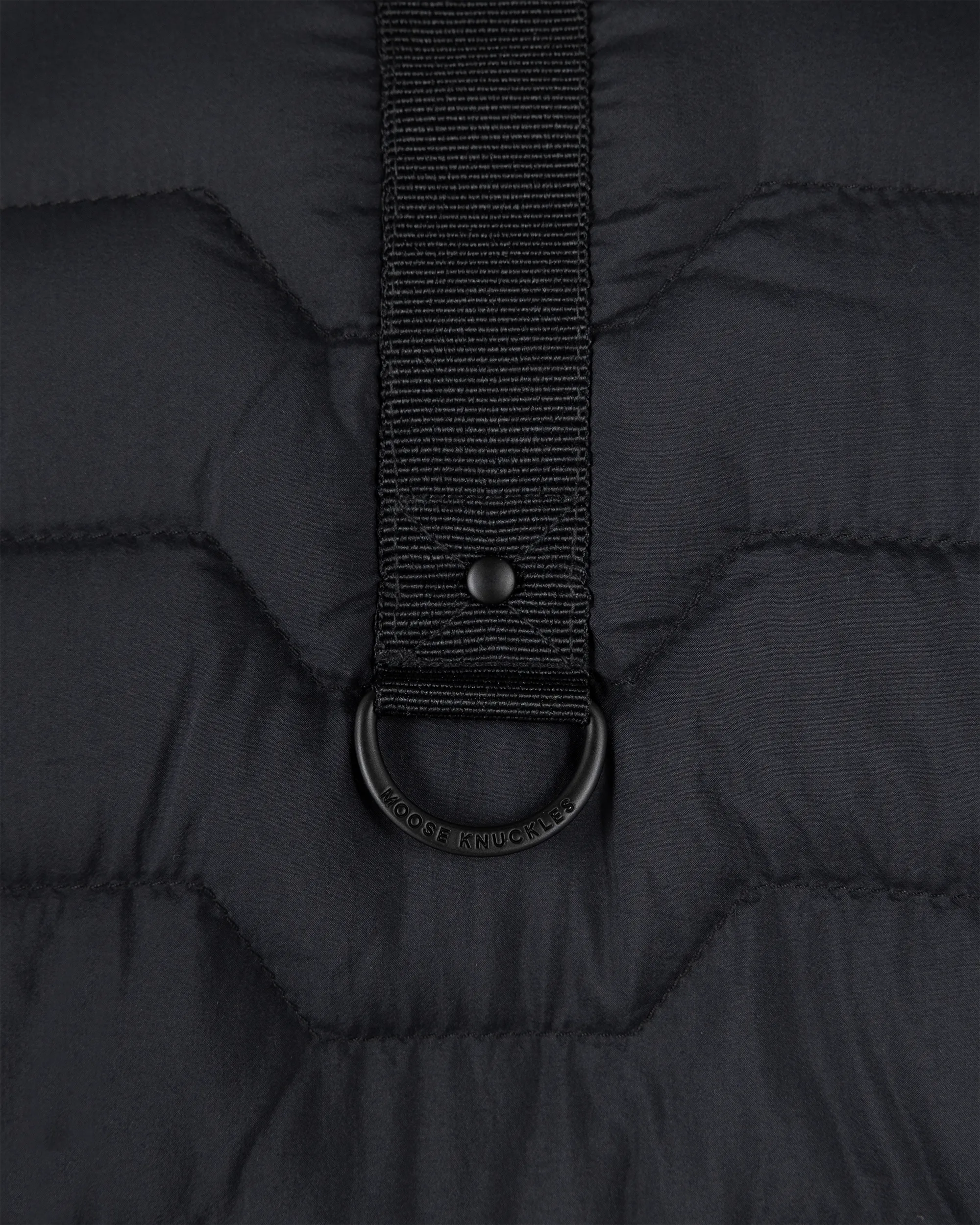 Moose Knuckles Granite Down Hybrid Bomber Jacket