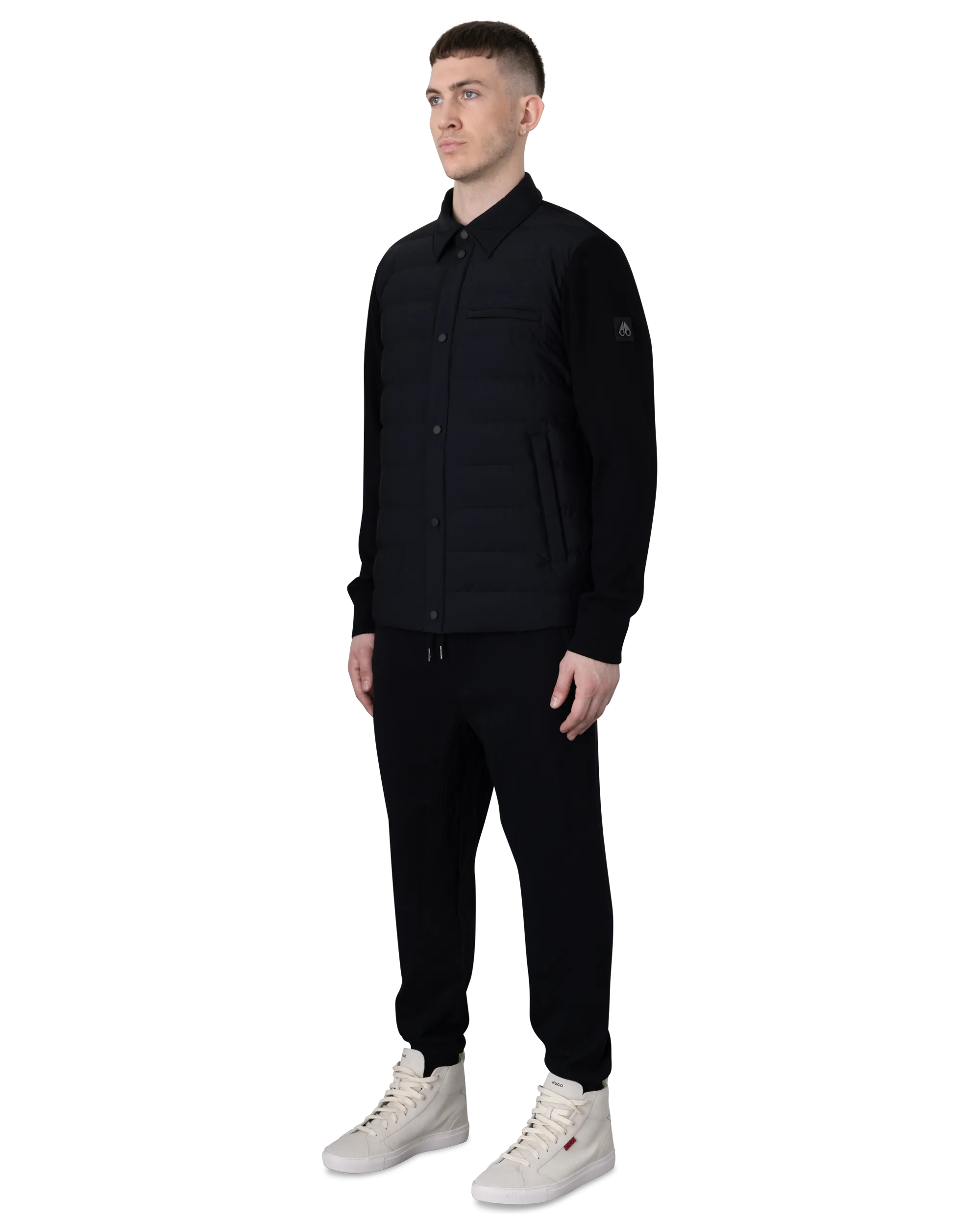 Marble Hybrid Shirt Jacket