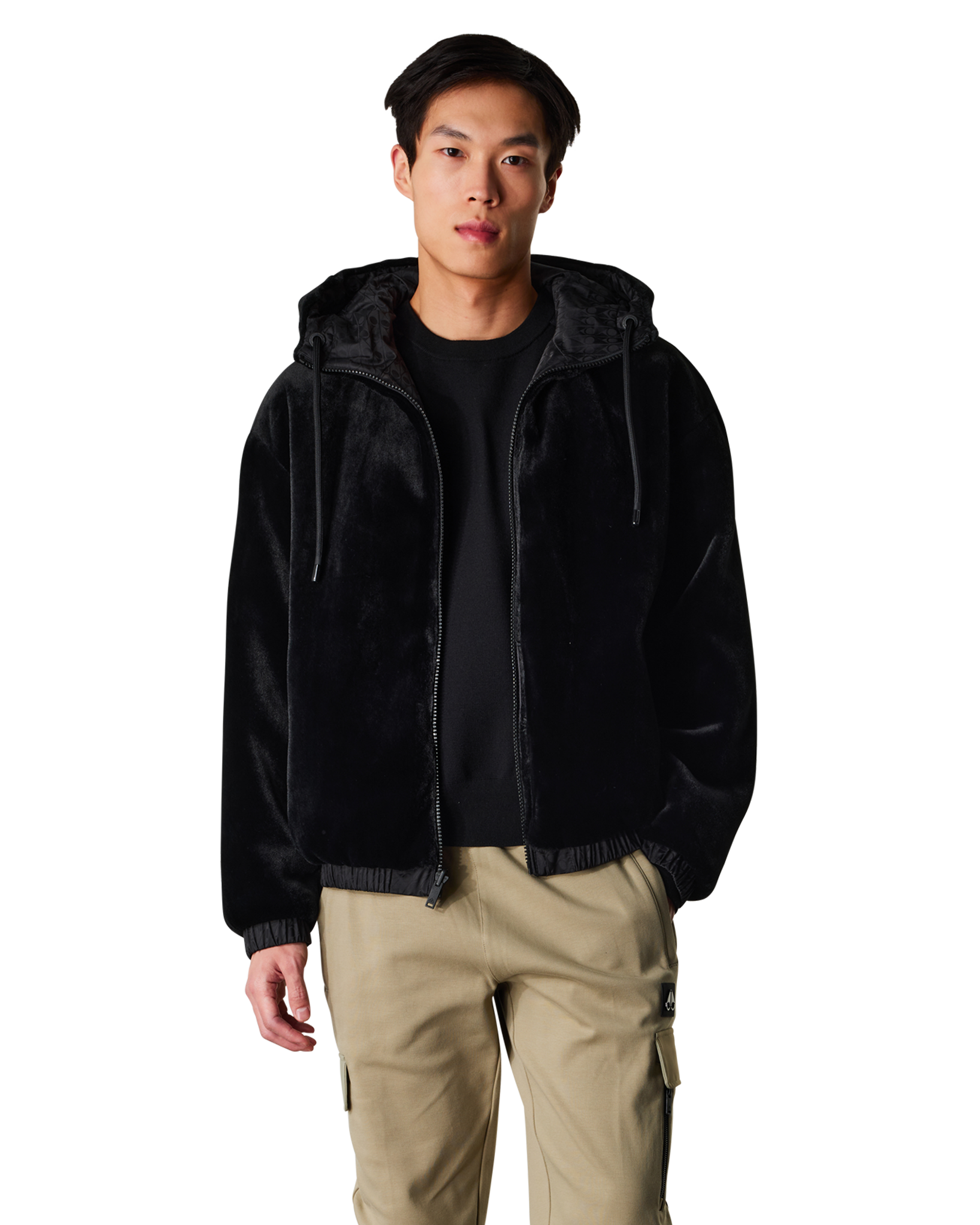 Reversible Borden Monogram Bunny Hoodie