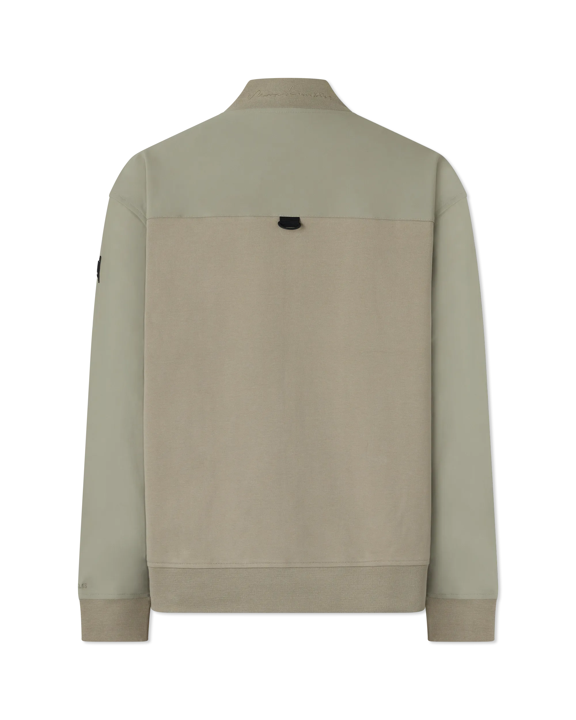 Sage Cotton Moose Knuckles Perido Bomber Jacket by Moose Knuckles | DIHSAN