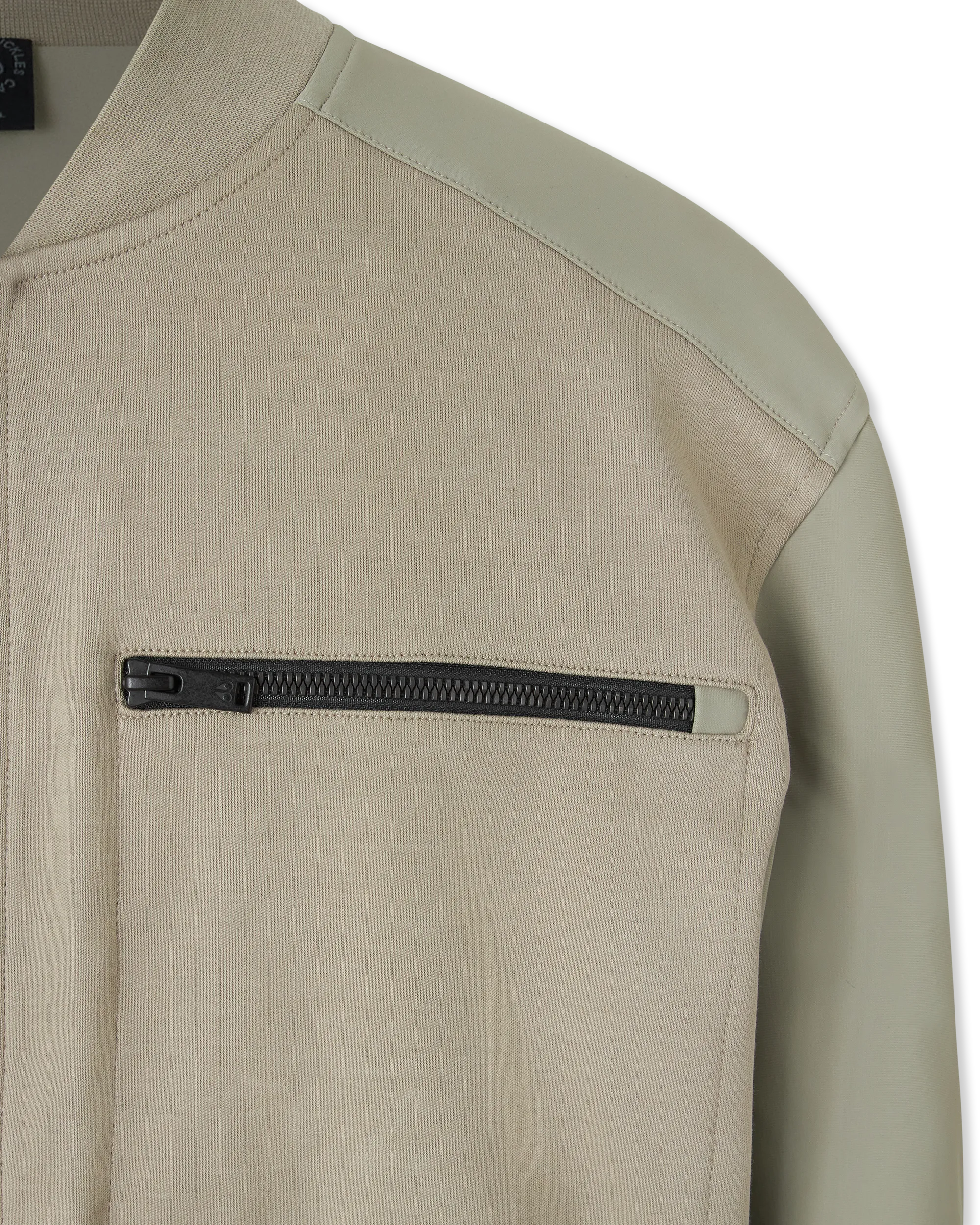 Sage Cotton Moose Knuckles Perido Bomber Jacket by Moose Knuckles | DIHSAN