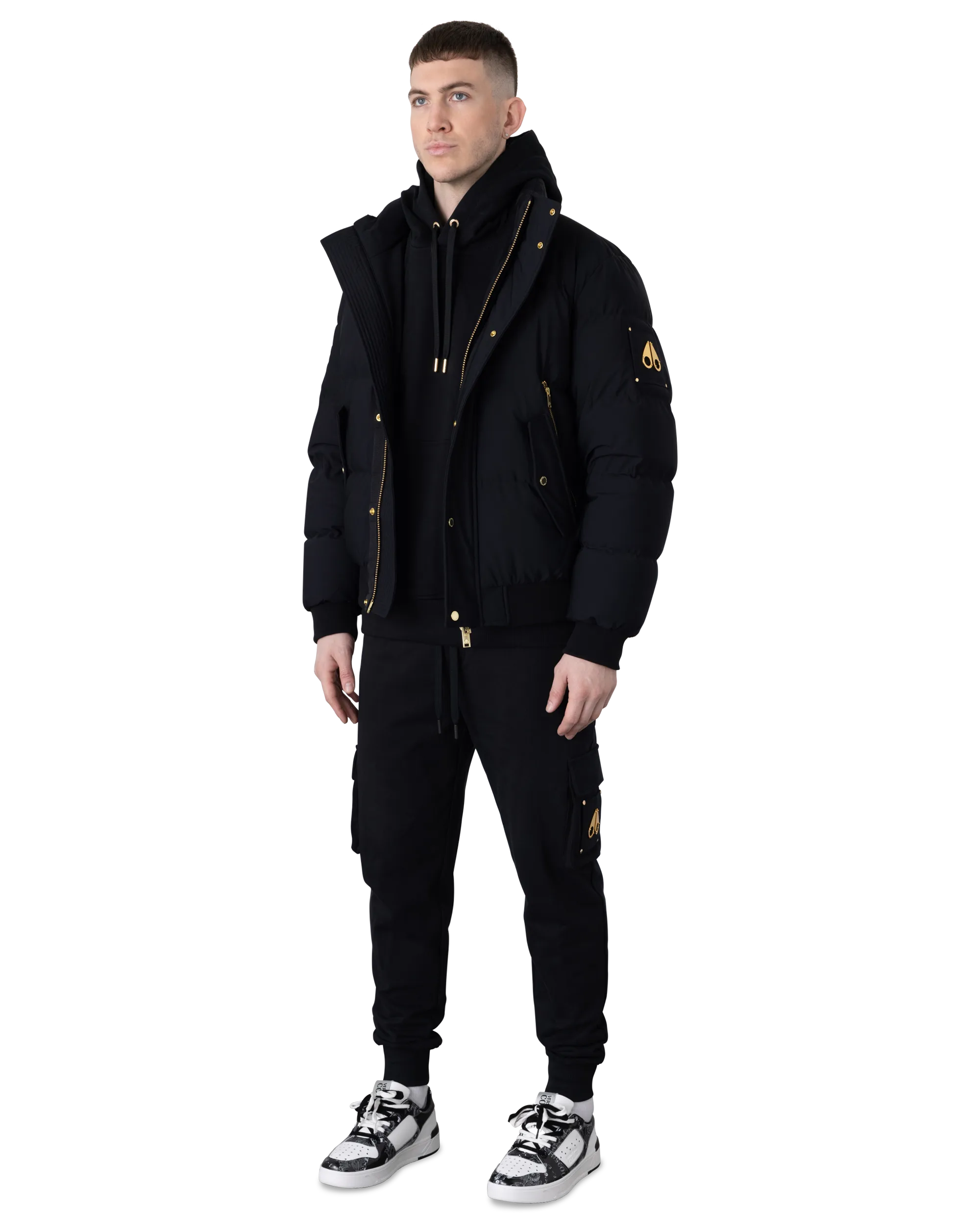 Moose Knuckles Gold Series High Point Bomber Jacket